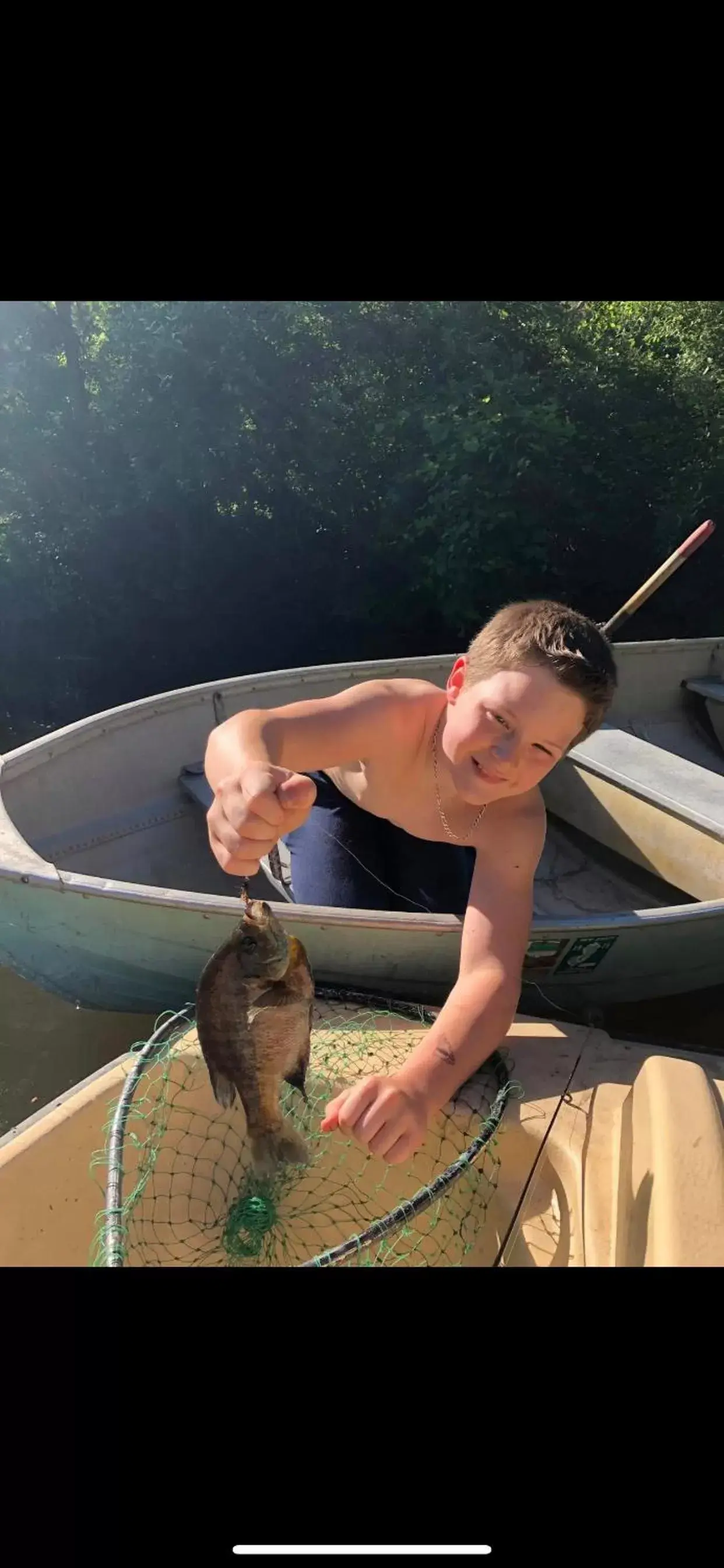 Fishing, Children in Echo Valley Cottages