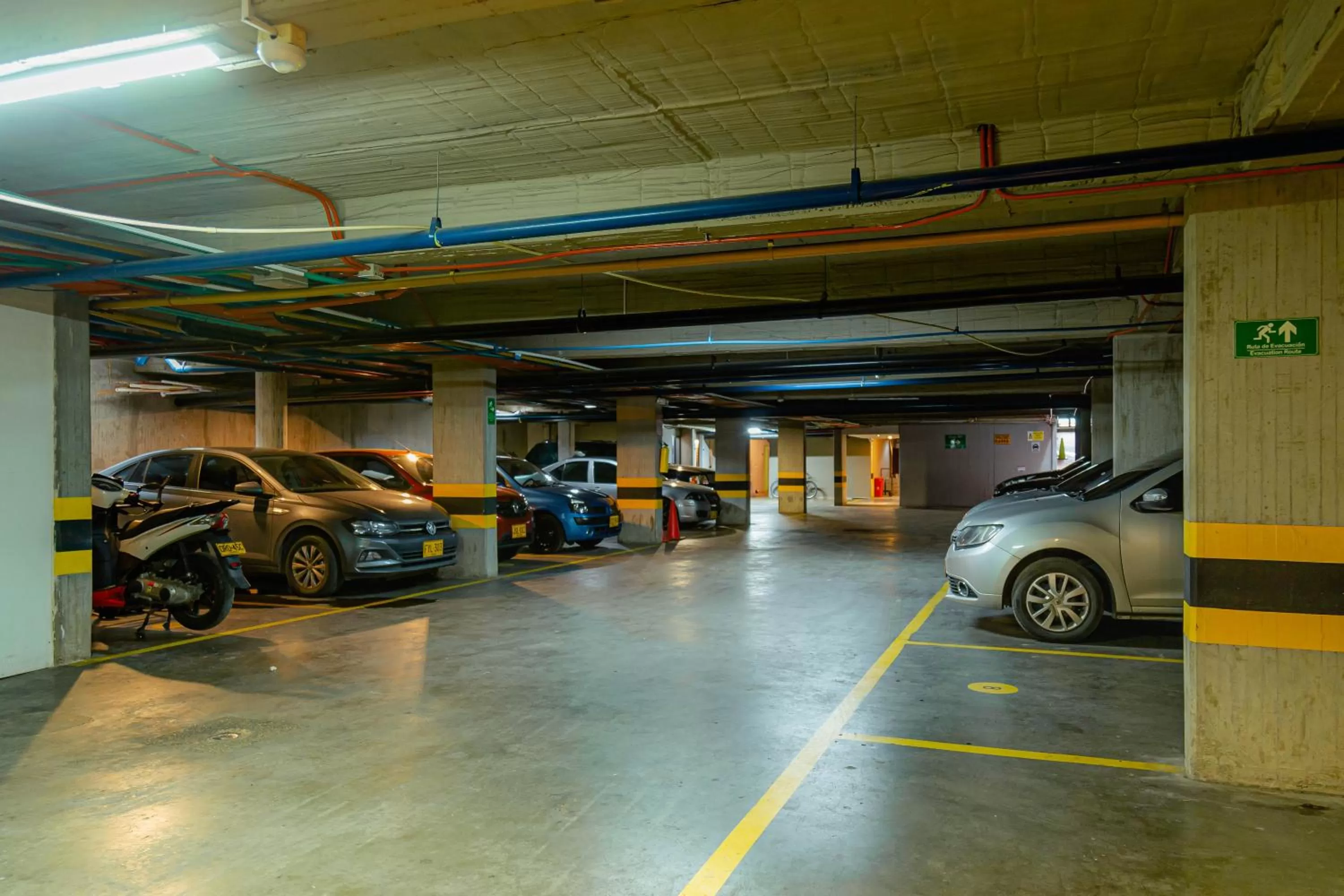 Parking in Faranda Collection Bogota, a member of Radisson Individuals