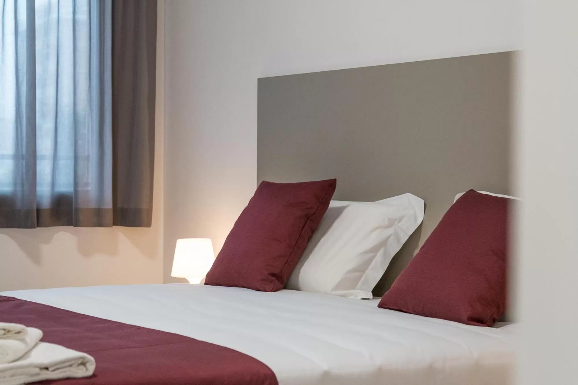 Bedroom, Bed in Hotel Cascina Fossata & Residence