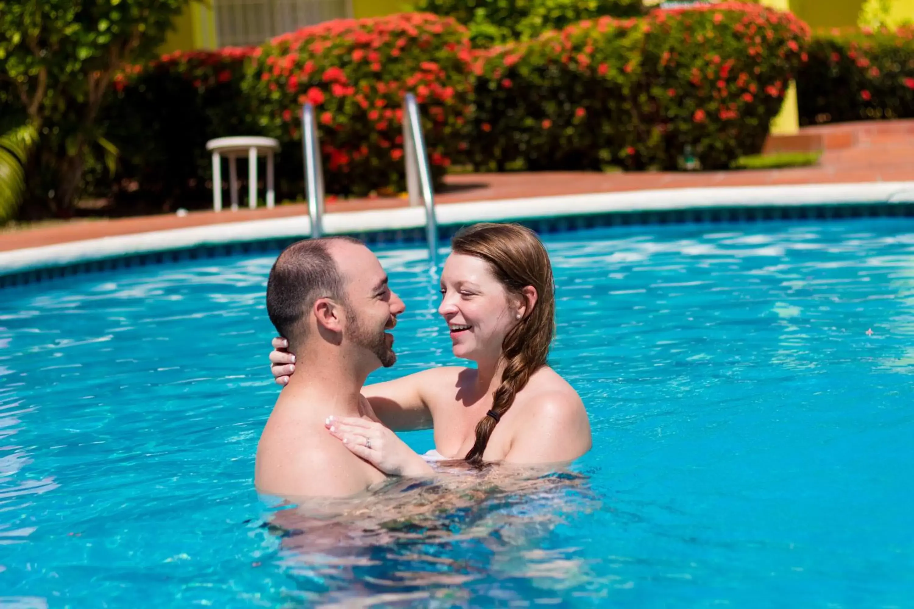 People, Swimming Pool in Bay Gardens Hotel
