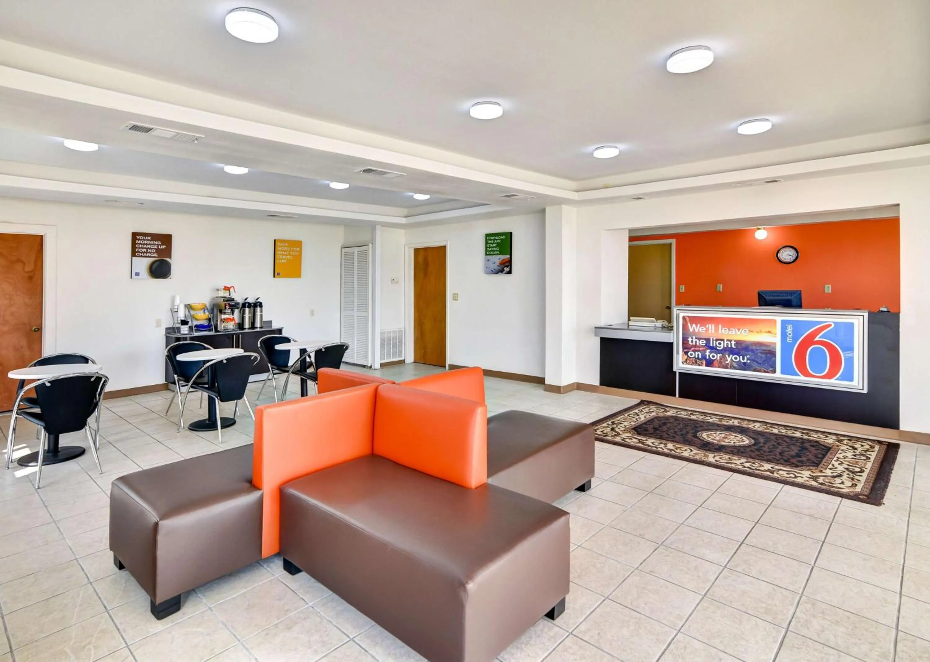 Property logo or sign in Motel 6-Lindale, TX