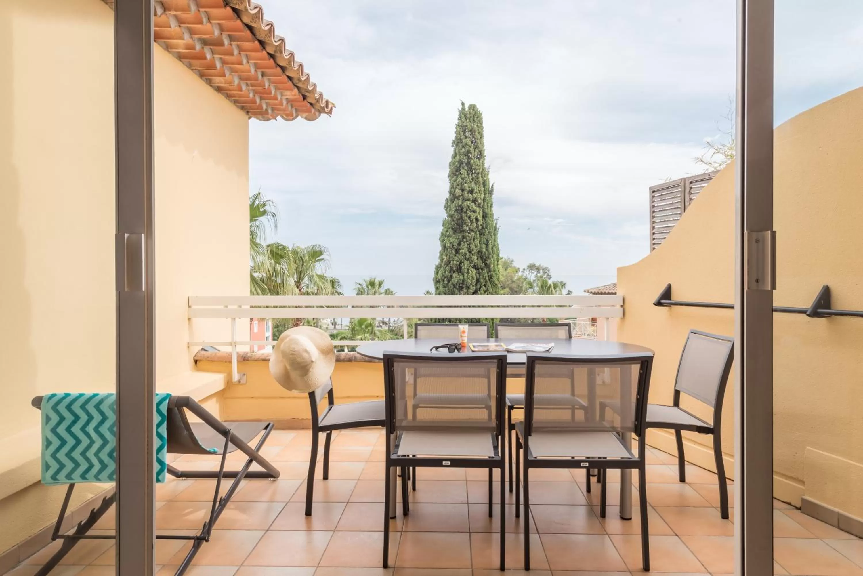 Patio in Pierre & Vacances Residence Les Rivages des Issambres