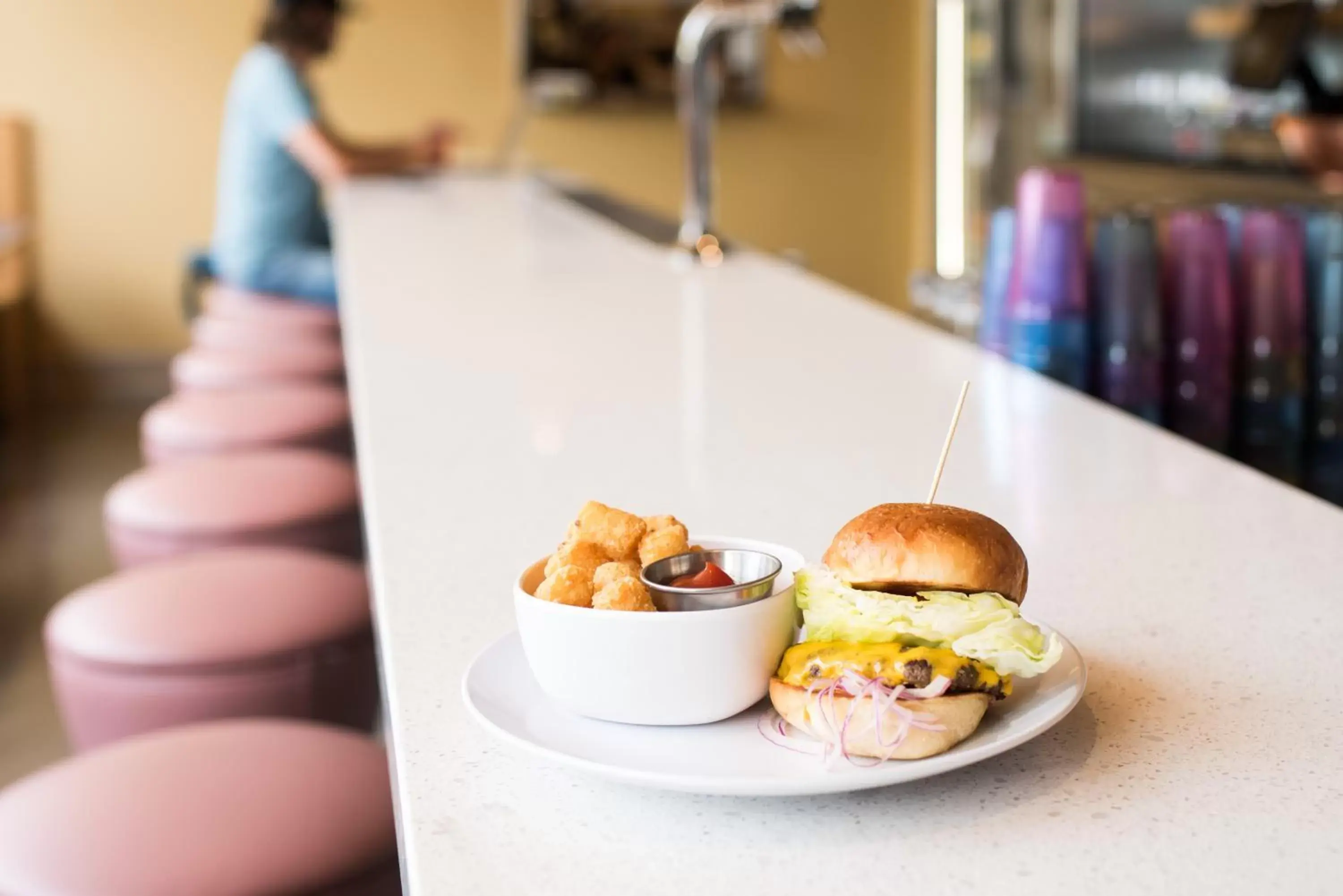 Food close-up in East Austin Hotel Food close-up in East Austin Hotel