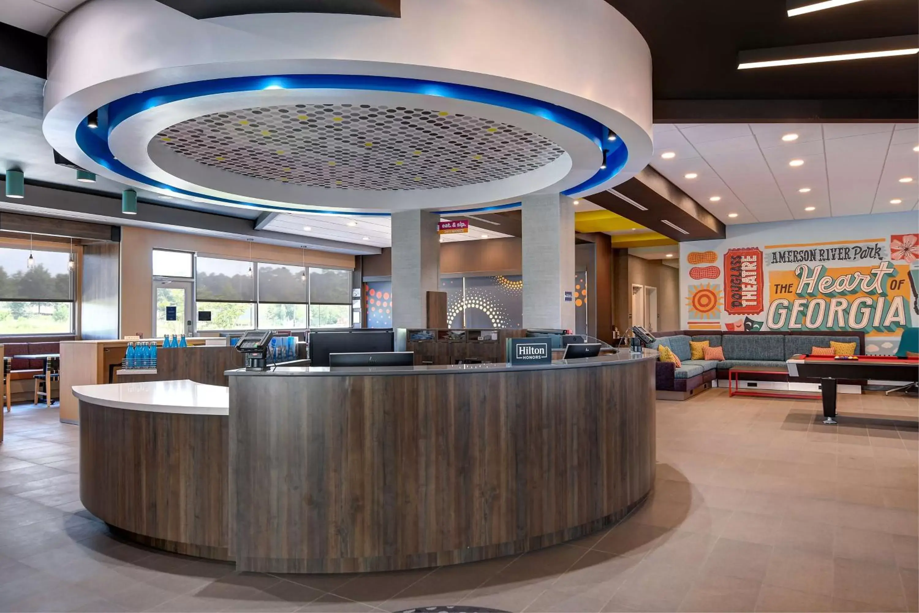 Lobby or reception in Tru By Hilton Macon North, Ga Lobby or reception in Tru By Hilton Macon North, Ga