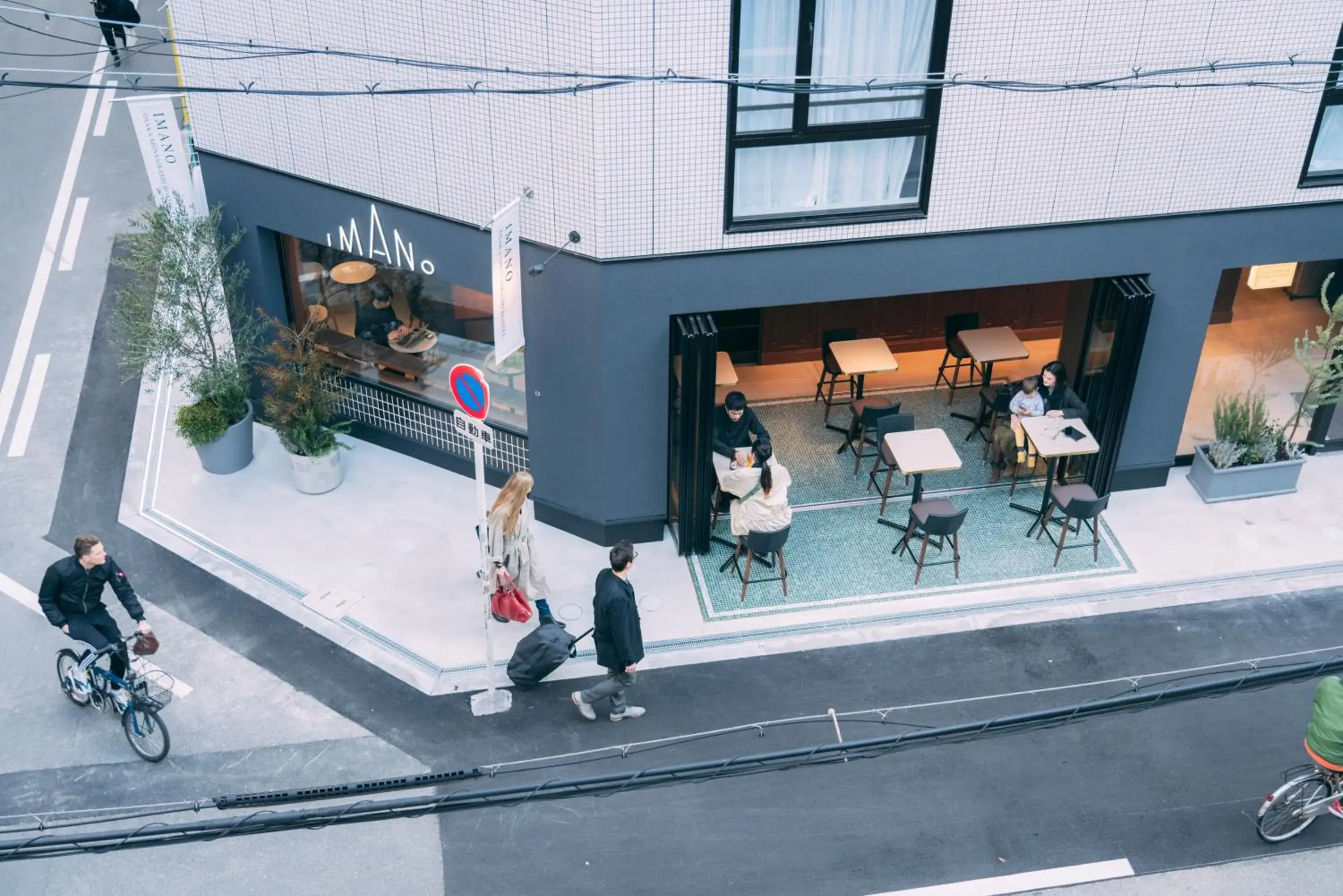 Property building in IMANO OSAKA SHINSAIBASHI HOSTEL Property building in IMANO OSAKA SHINSAIBASHI HOSTEL