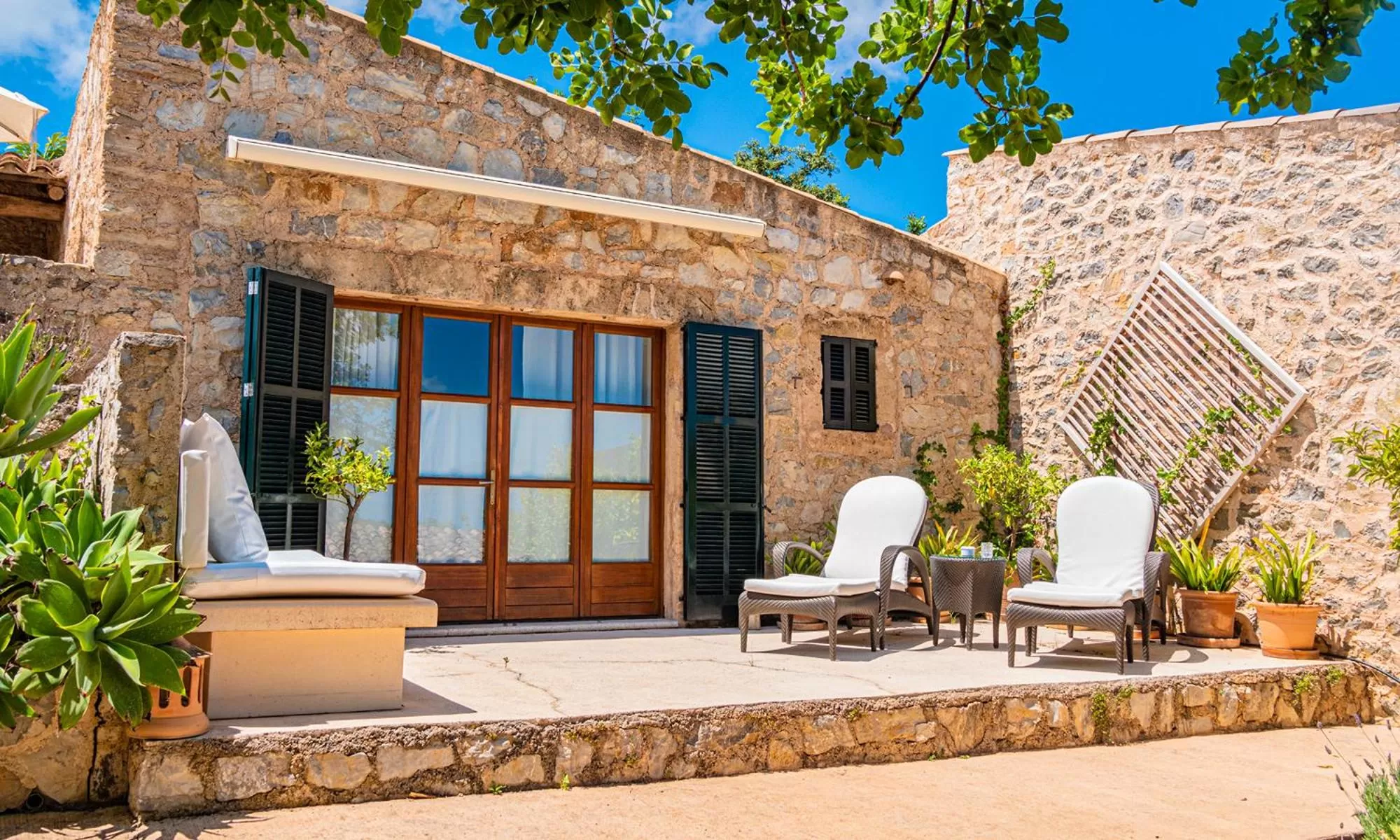 Garden in Cases de Son Barbassa Hotel & Restaurant