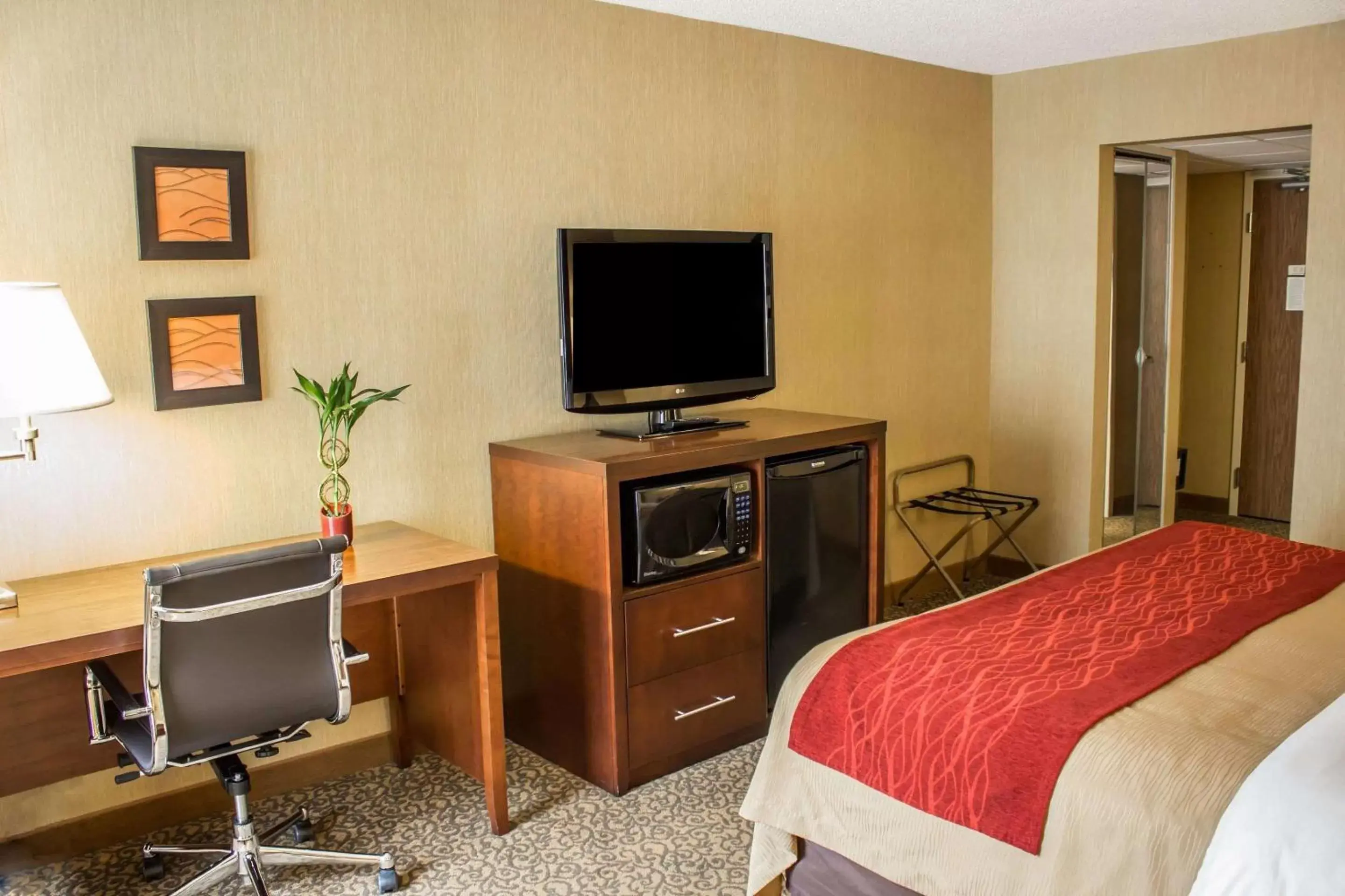 Photo of the whole room, TV/Entertainment Center in Comfort Inn Research Triangle Park