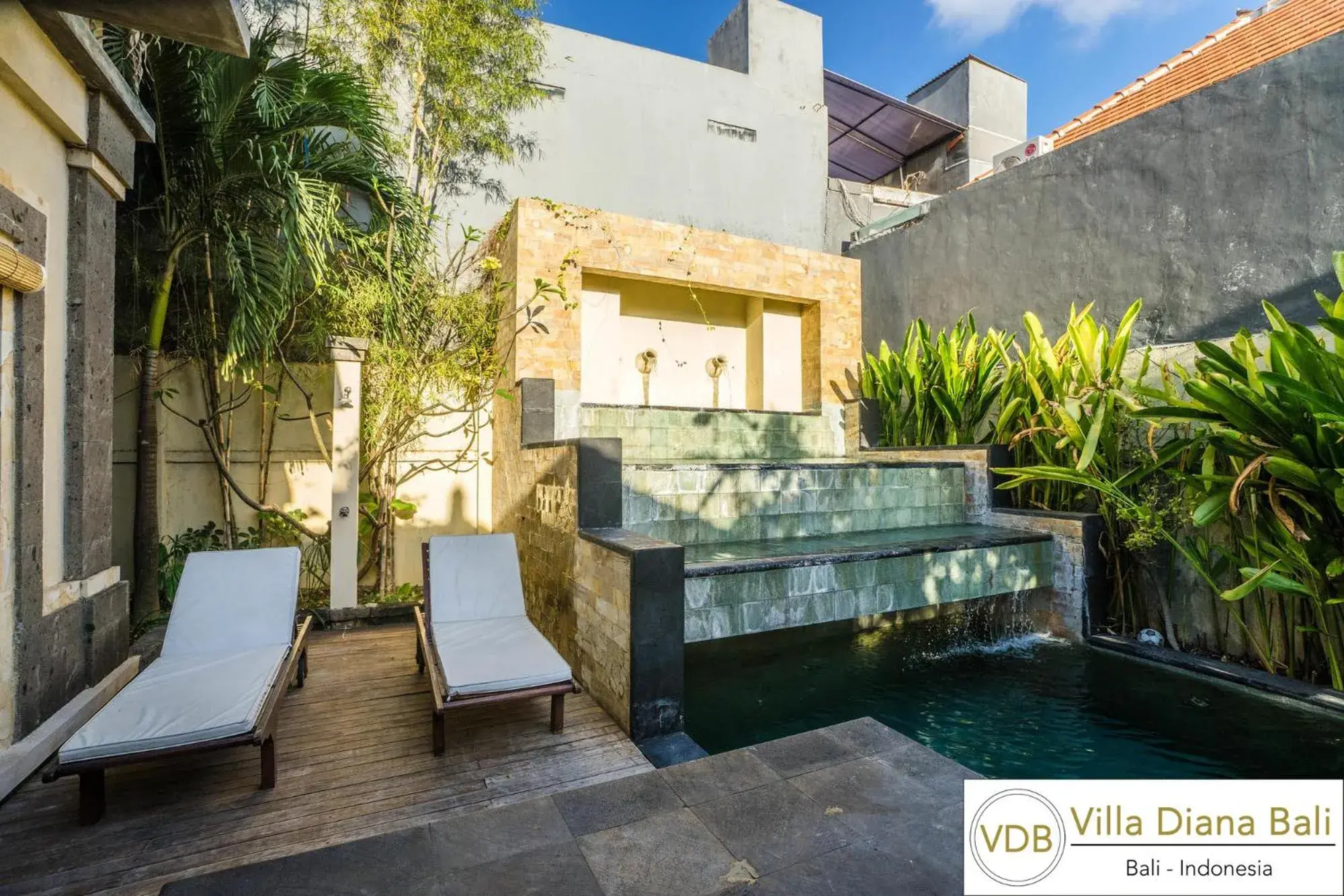 Swimming pool, Property Building in Villa Diana Bali