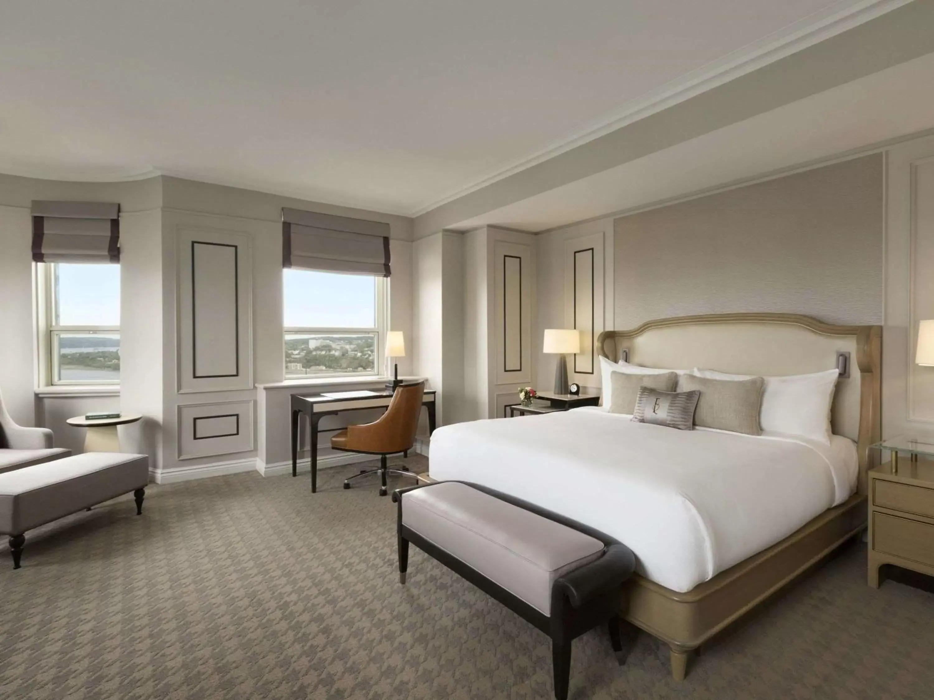 Bedroom in Fairmont Le Chateau Frontenac