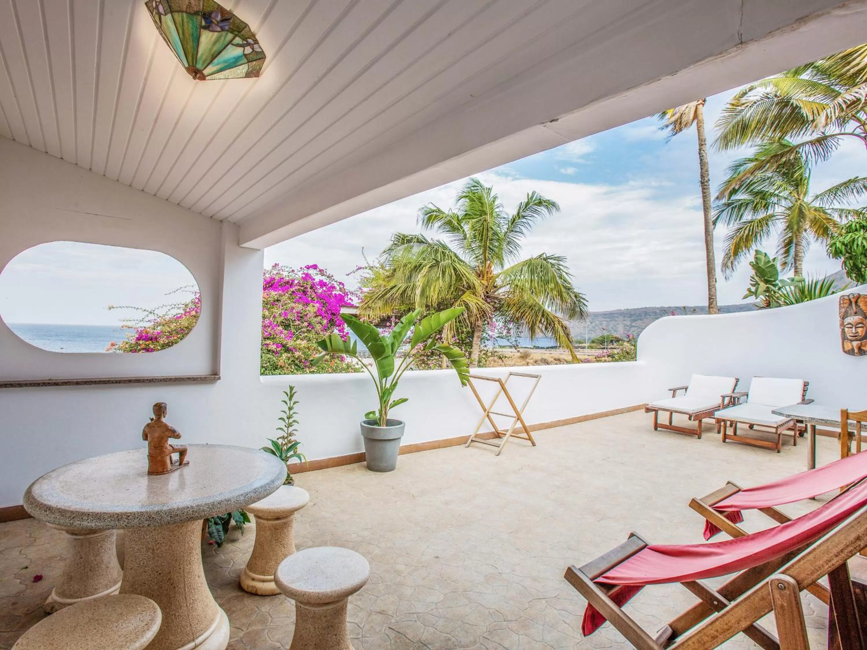 Balcony/Terrace in King Fisher Village Eco-Boutique Hotel