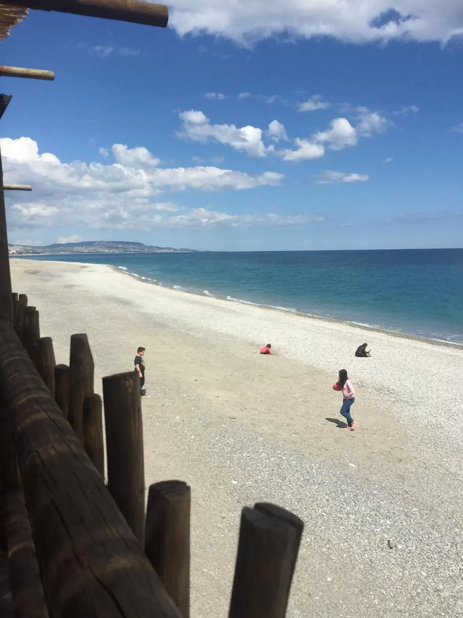 Beach in Country House Paola