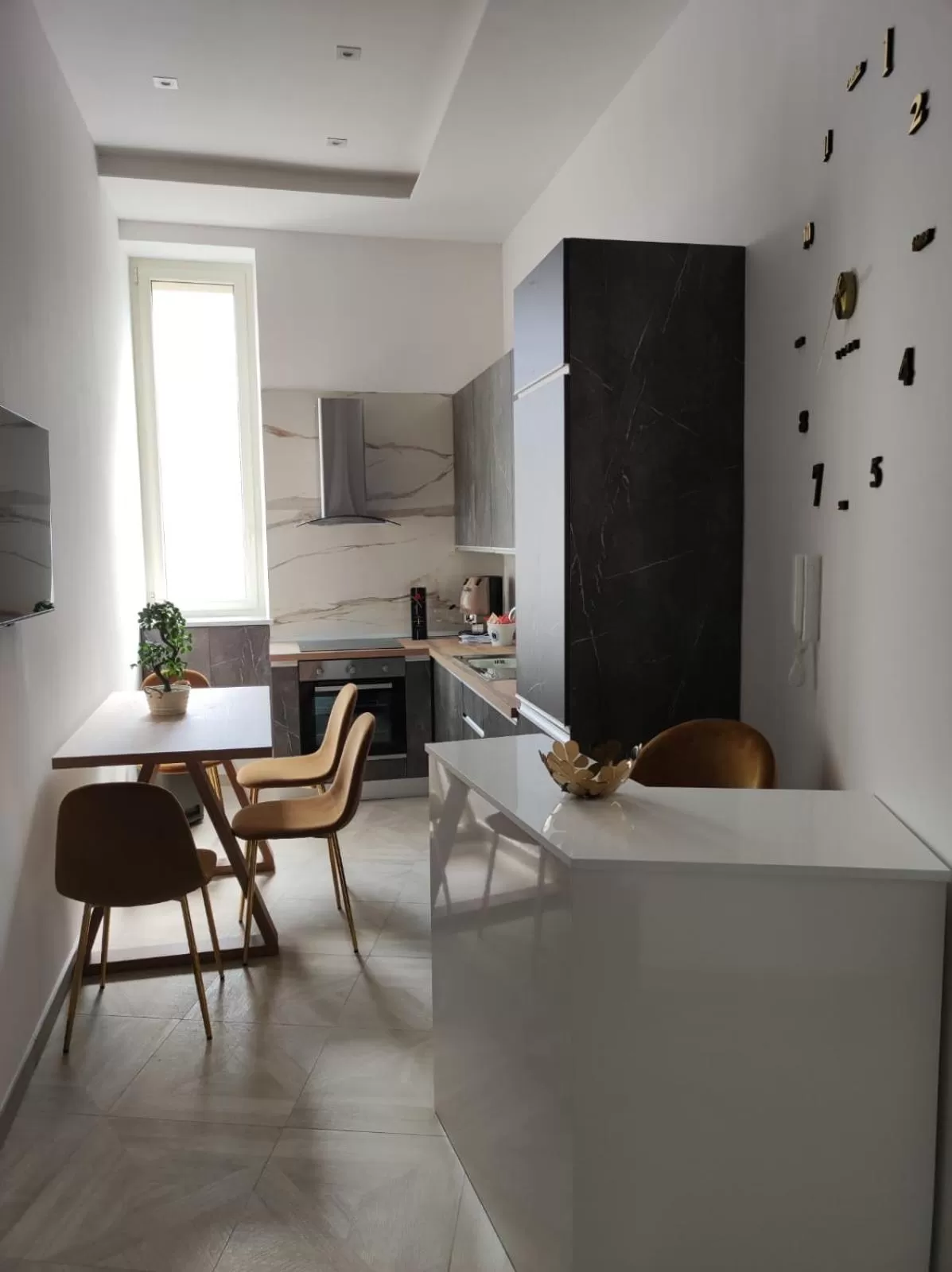 Kitchen/Kitchenette in Twin Towers Naples Luxury
