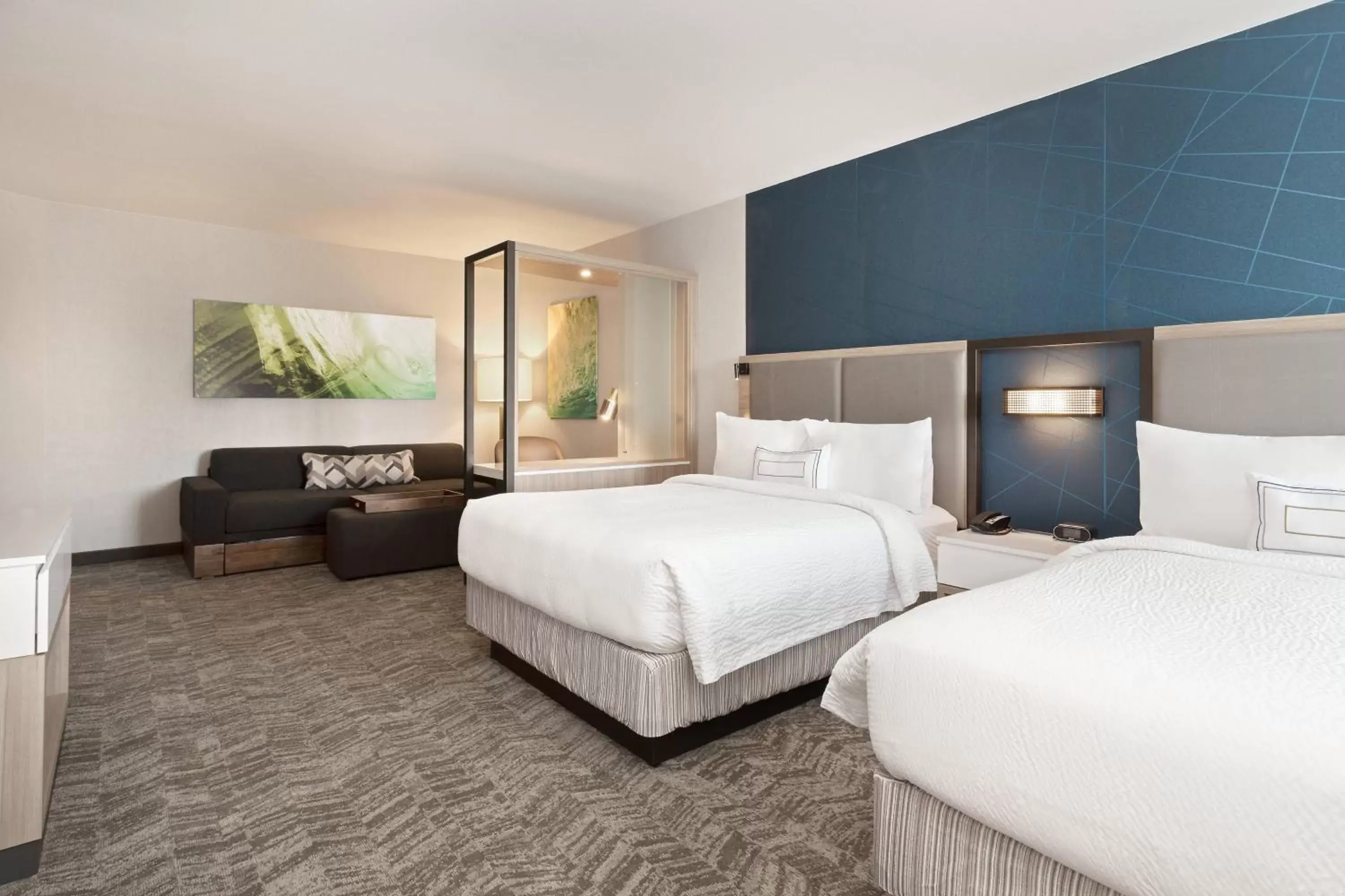 Bedroom, Bed in SpringHill Suites by Marriott Ocala