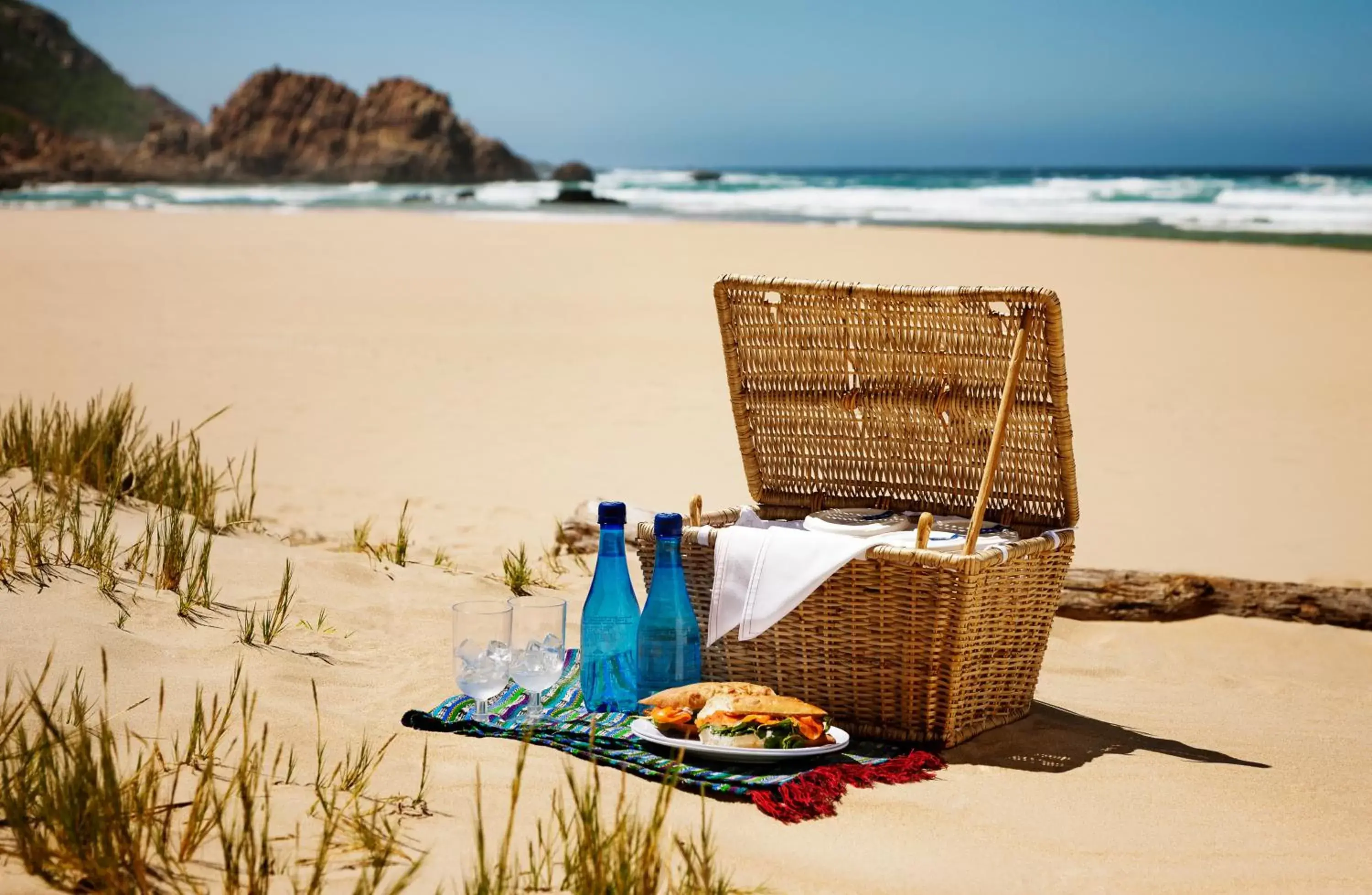 Beach in Pezula Nature Retreat