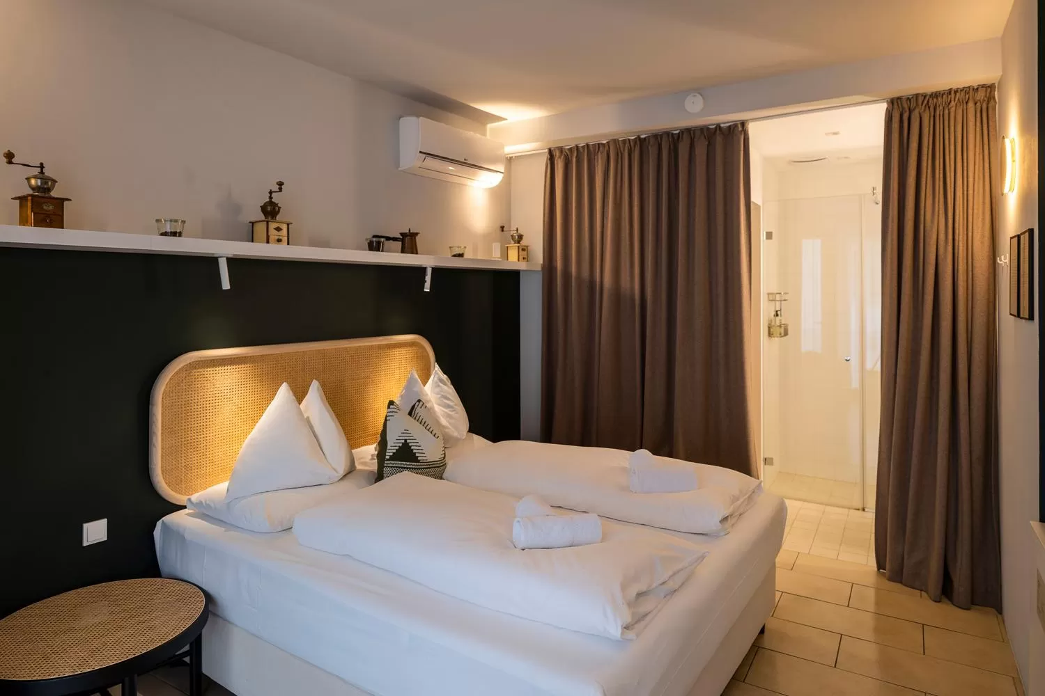 Bed in grätzlhotel Karmelitermarkt