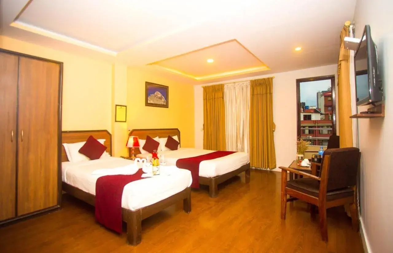 Photo of the whole room in Thamel Grand Hotel