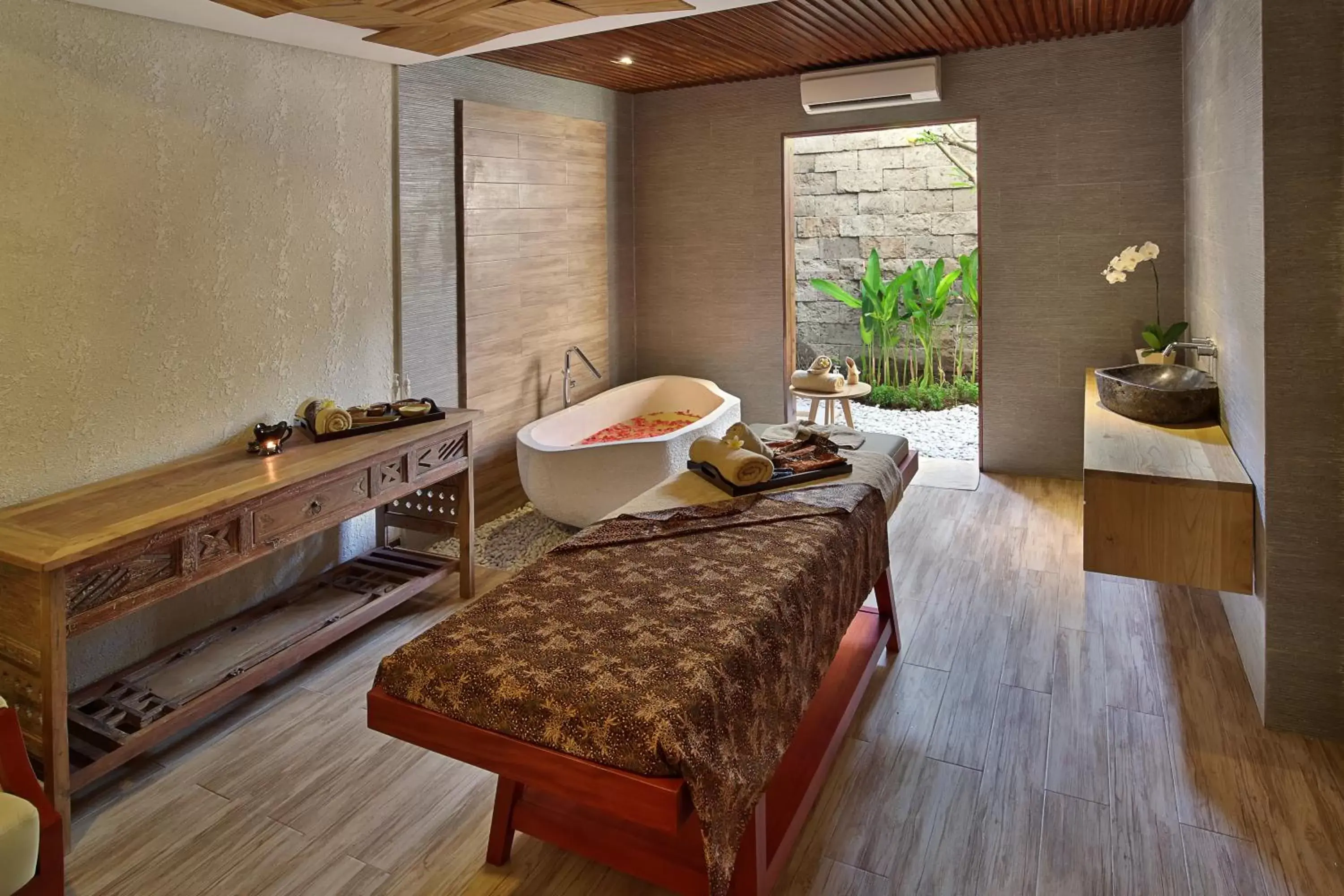 Massage, Seating Area in Jimbaran Bay Beach Resort and Spa by Prabhu