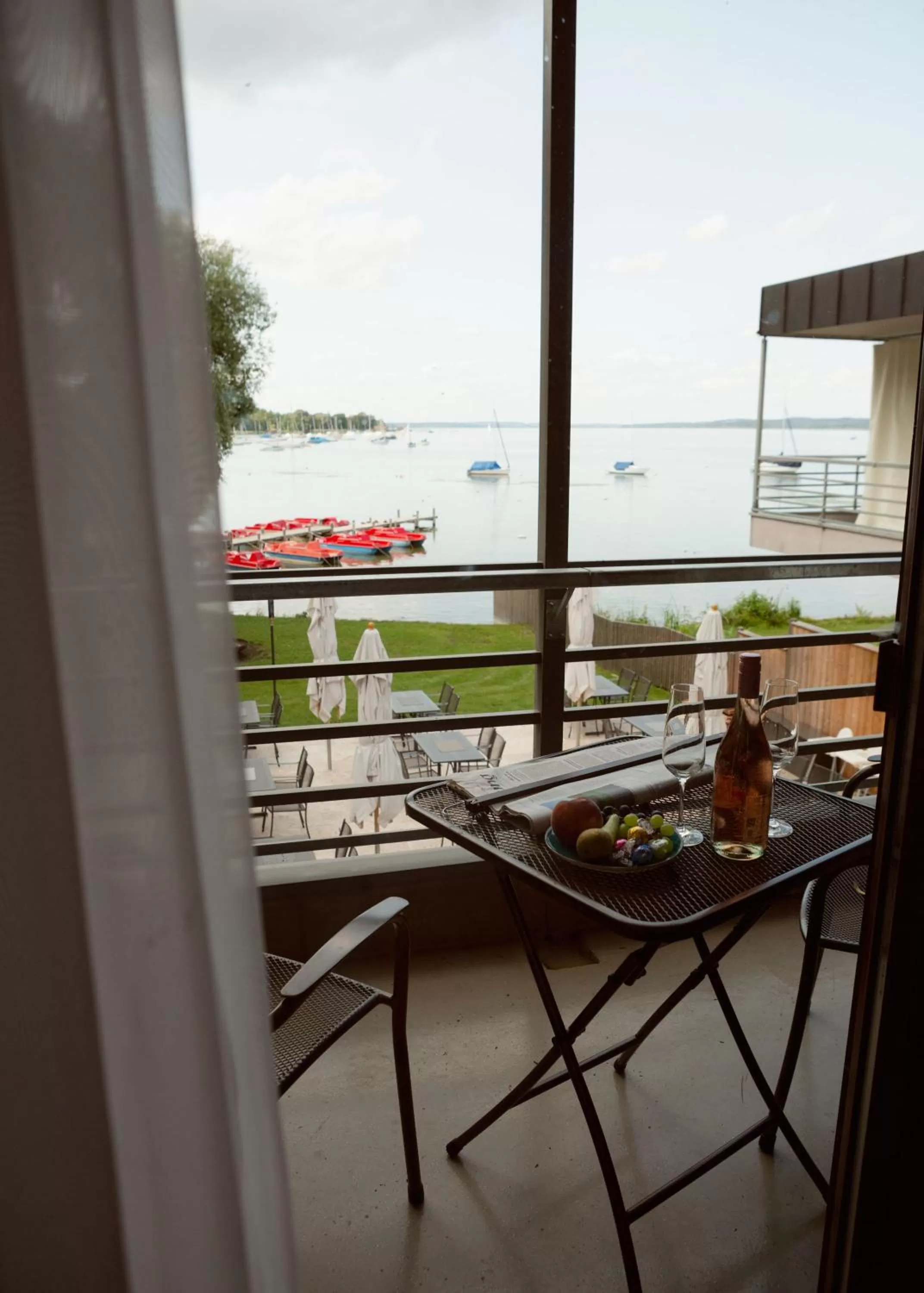 Balcony/Terrace in Strandhotel SüdSee Diessen am Ammersee