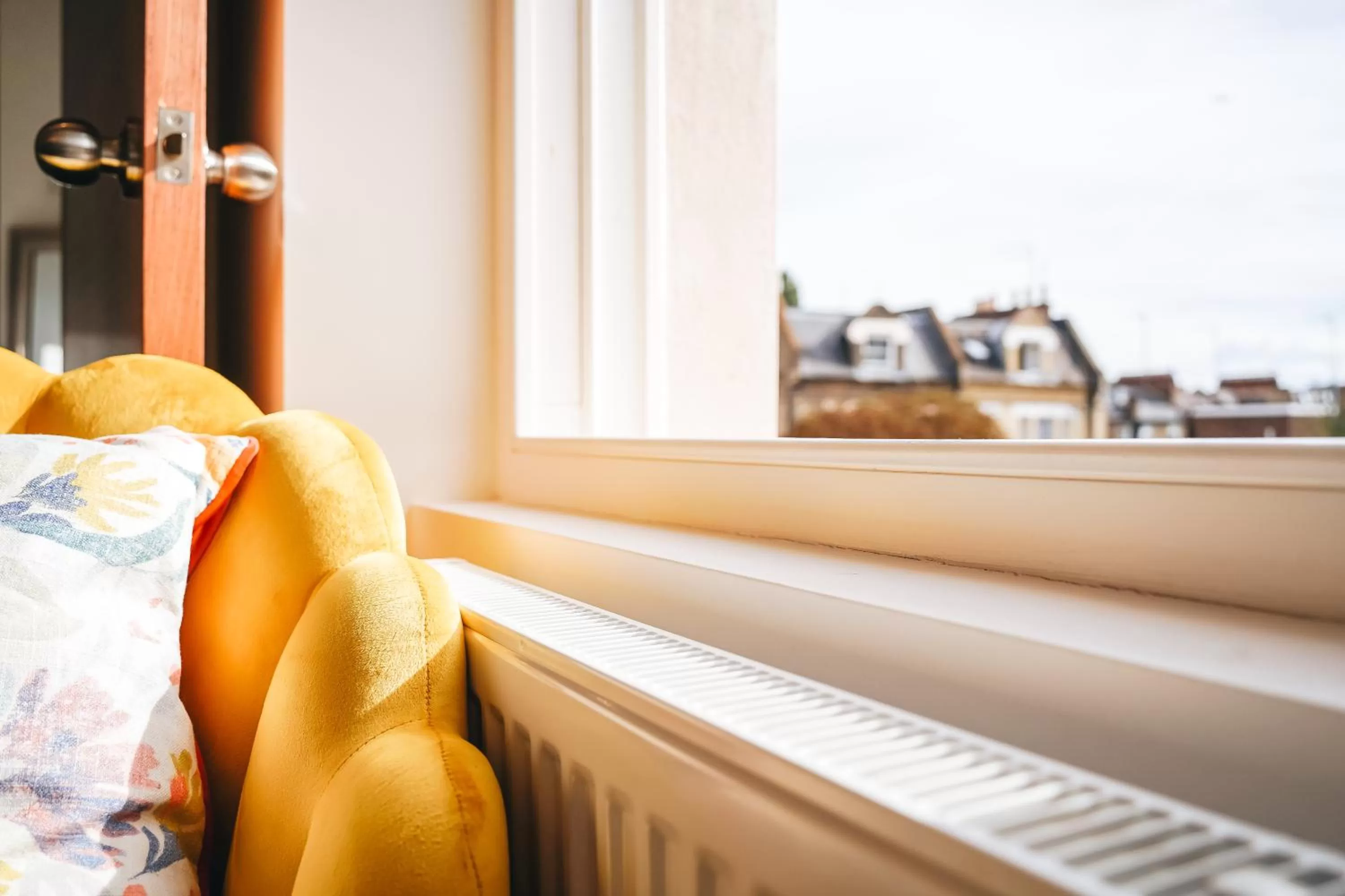 Living room in The Avonmore Olympia