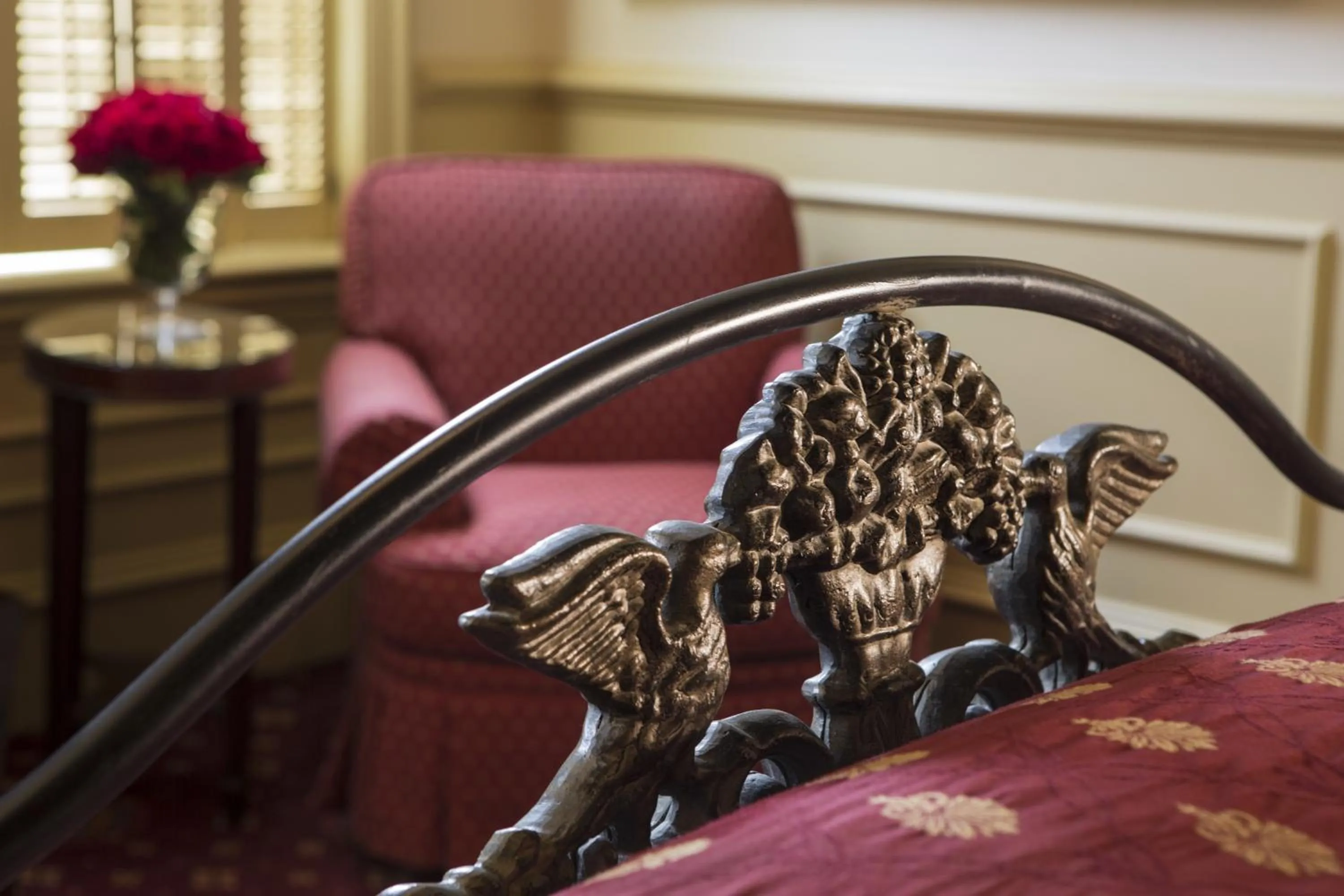 Decorative detail in The Chanler at Cliff Walk
