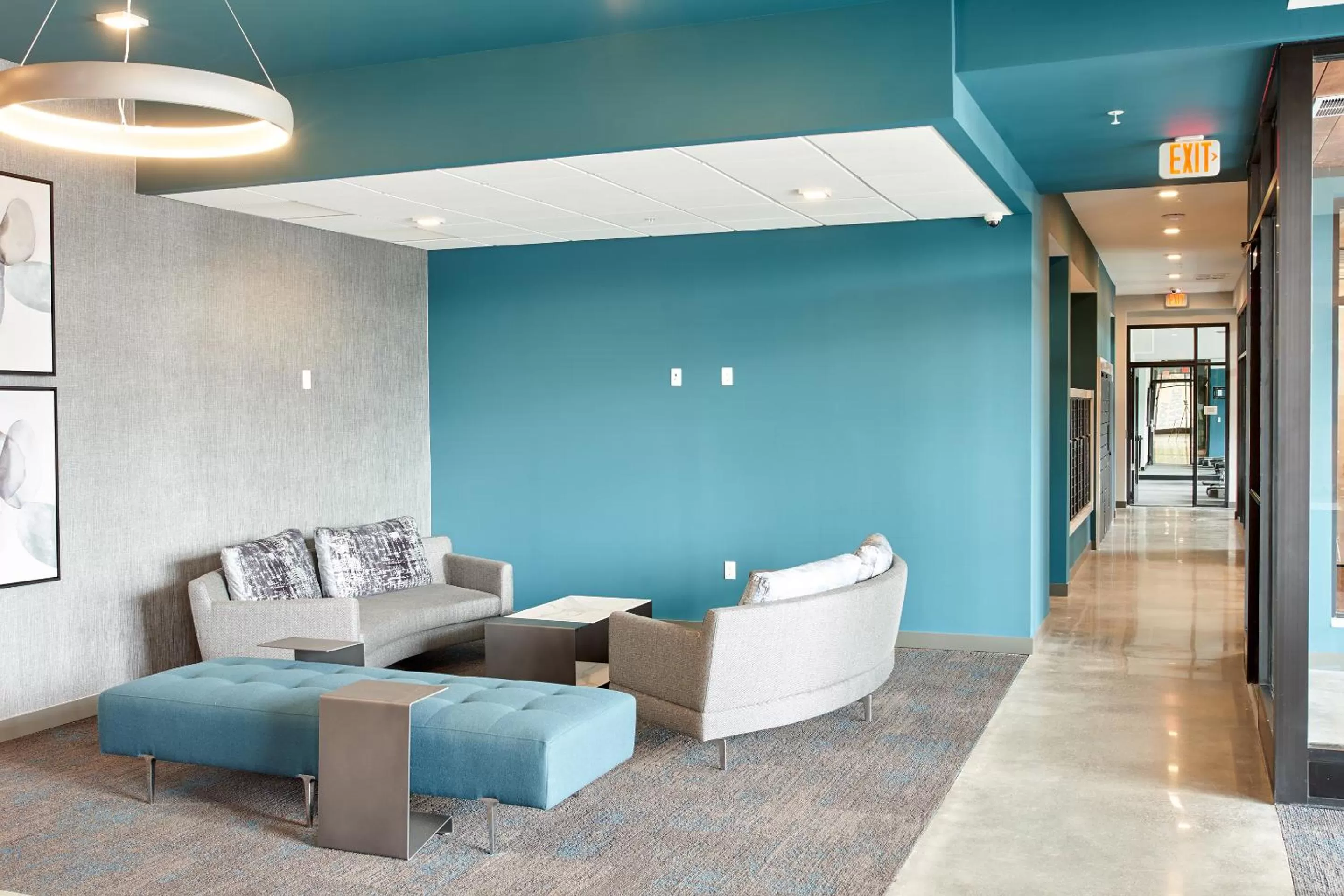 Communal lounge/ TV room, Lobby/Reception in Sonder at LUNA