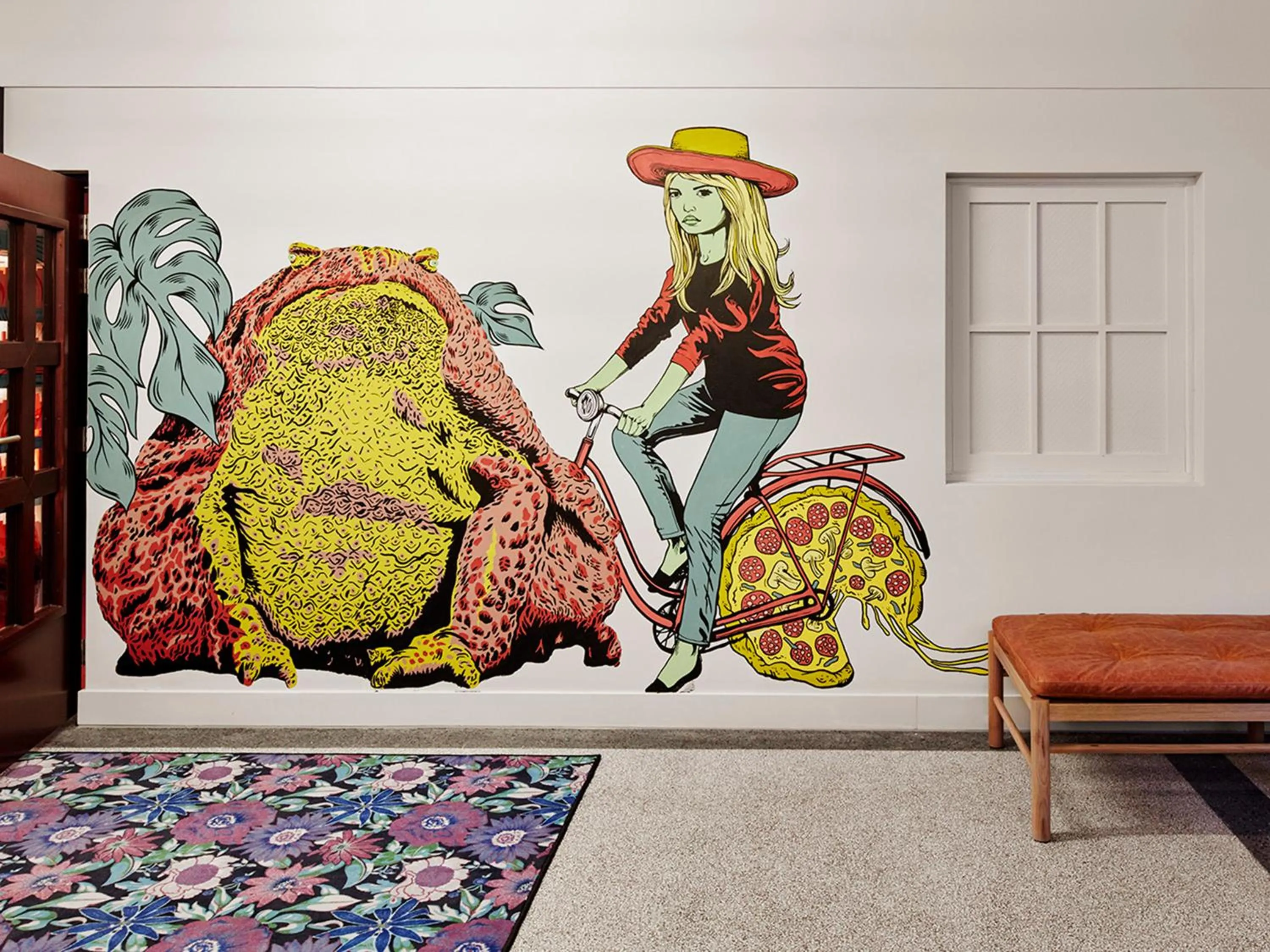 Decorative detail in Generator Amsterdam