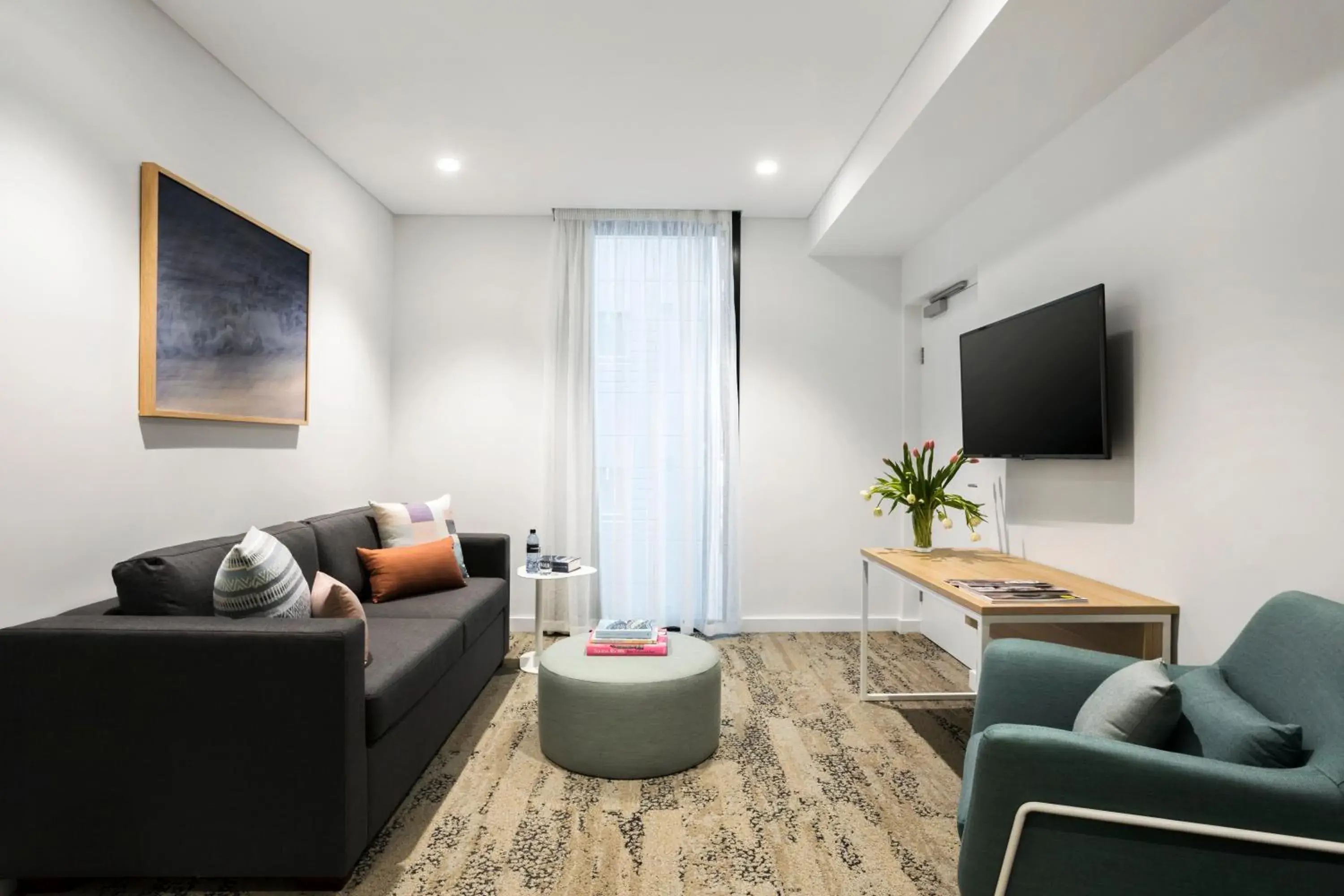 TV and multimedia, Seating Area in Quest North Sydney