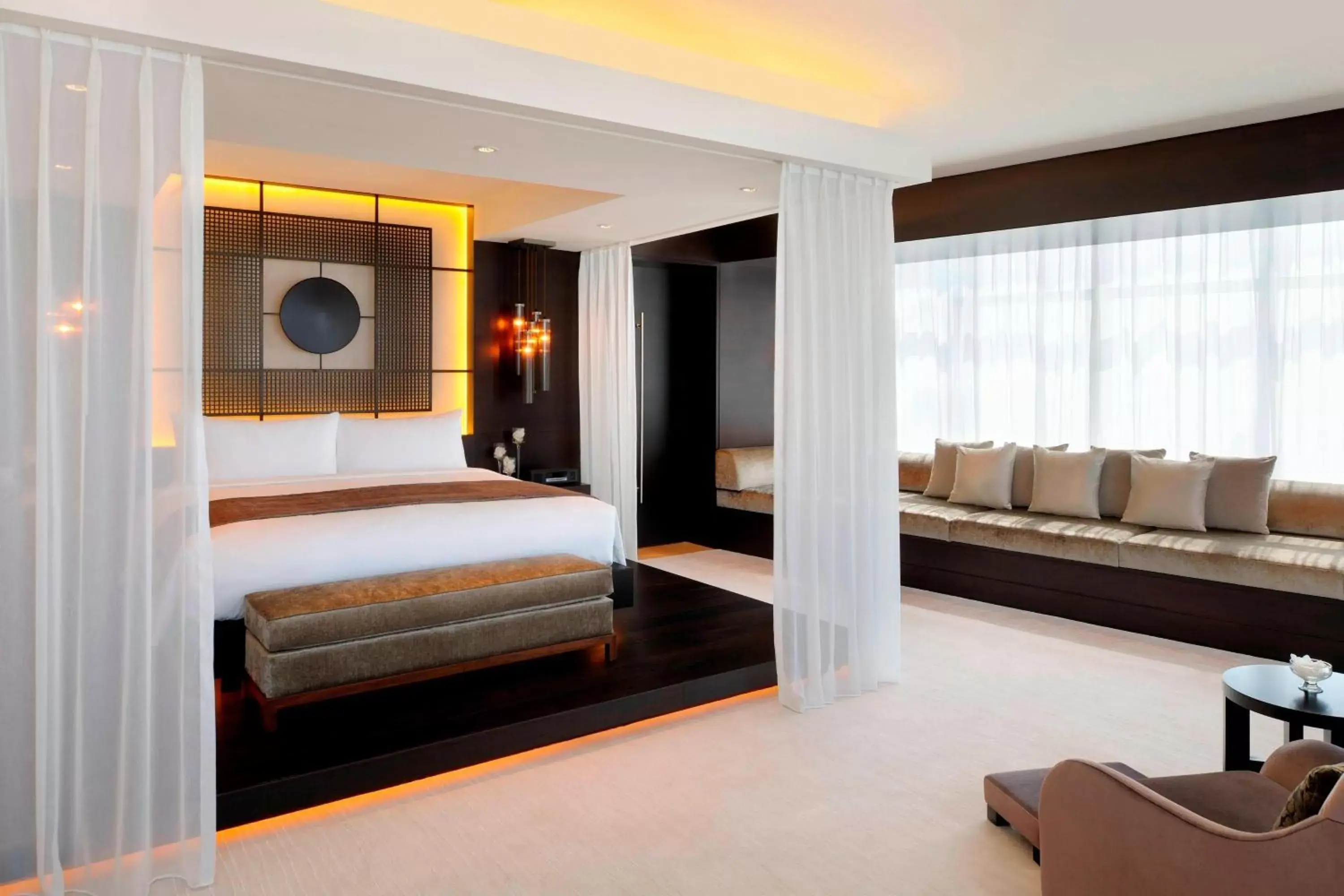Living room in JW Marriott Marquis Hotel Dubai