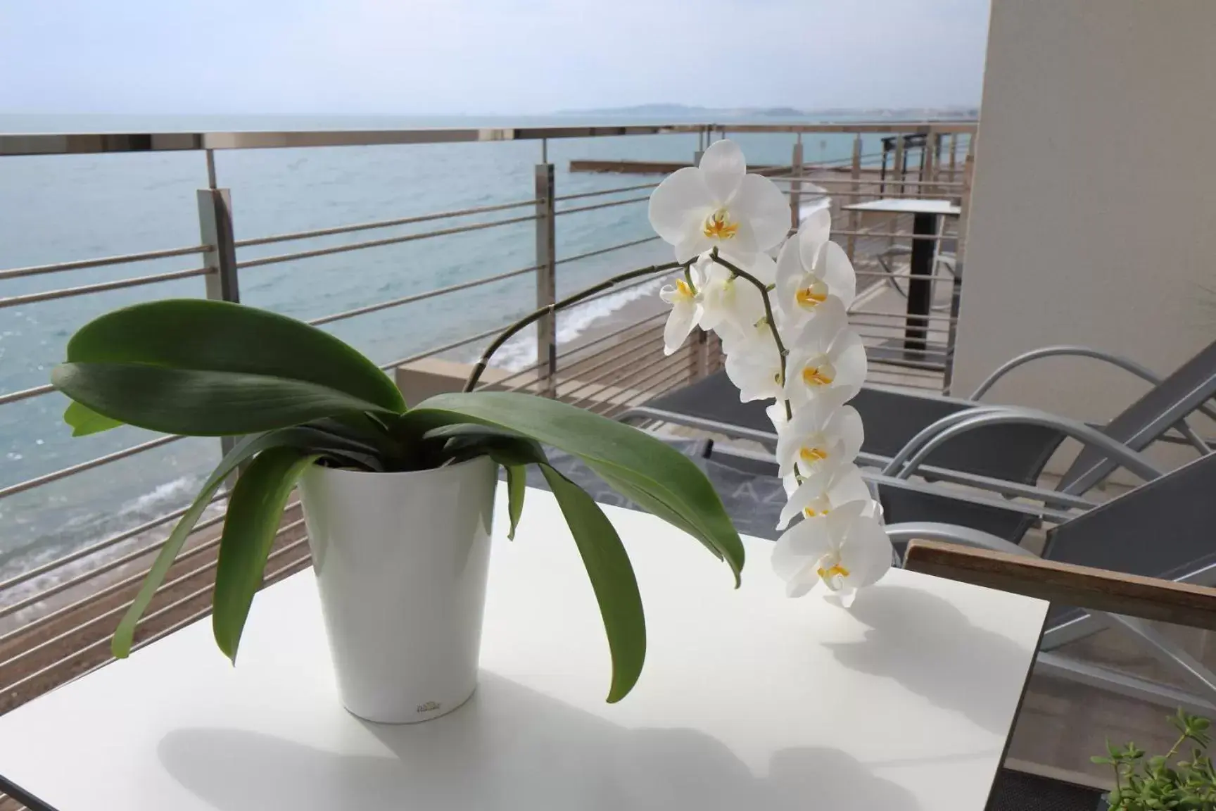 Balcony/Terrace in Villa Azur