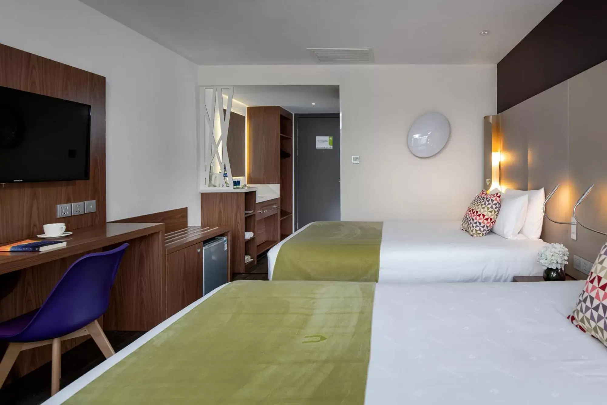 Photo of the whole room, Bed in Campanile Xi'an Bell Tower Huimin Street Photo of the whole room, Bed in Campanile Xi'an Bell Tower Huimin Street