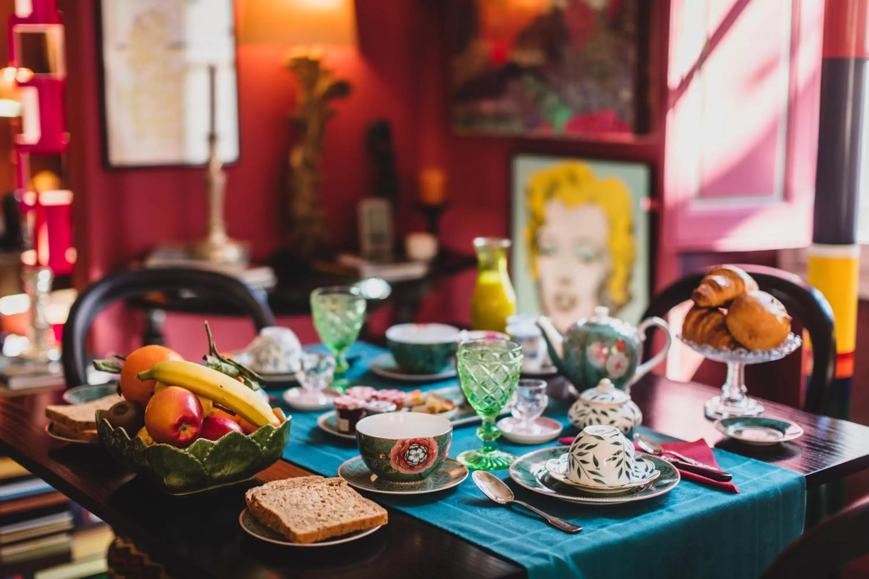 Continental breakfast in La Maison du Frene