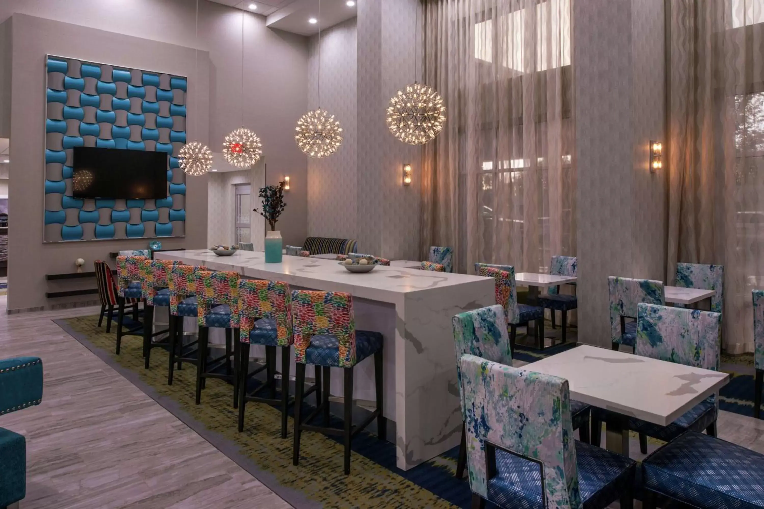 Lobby or reception, Restaurant/Places to Eat in Hampton Inn & Suites Atlanta/Marietta