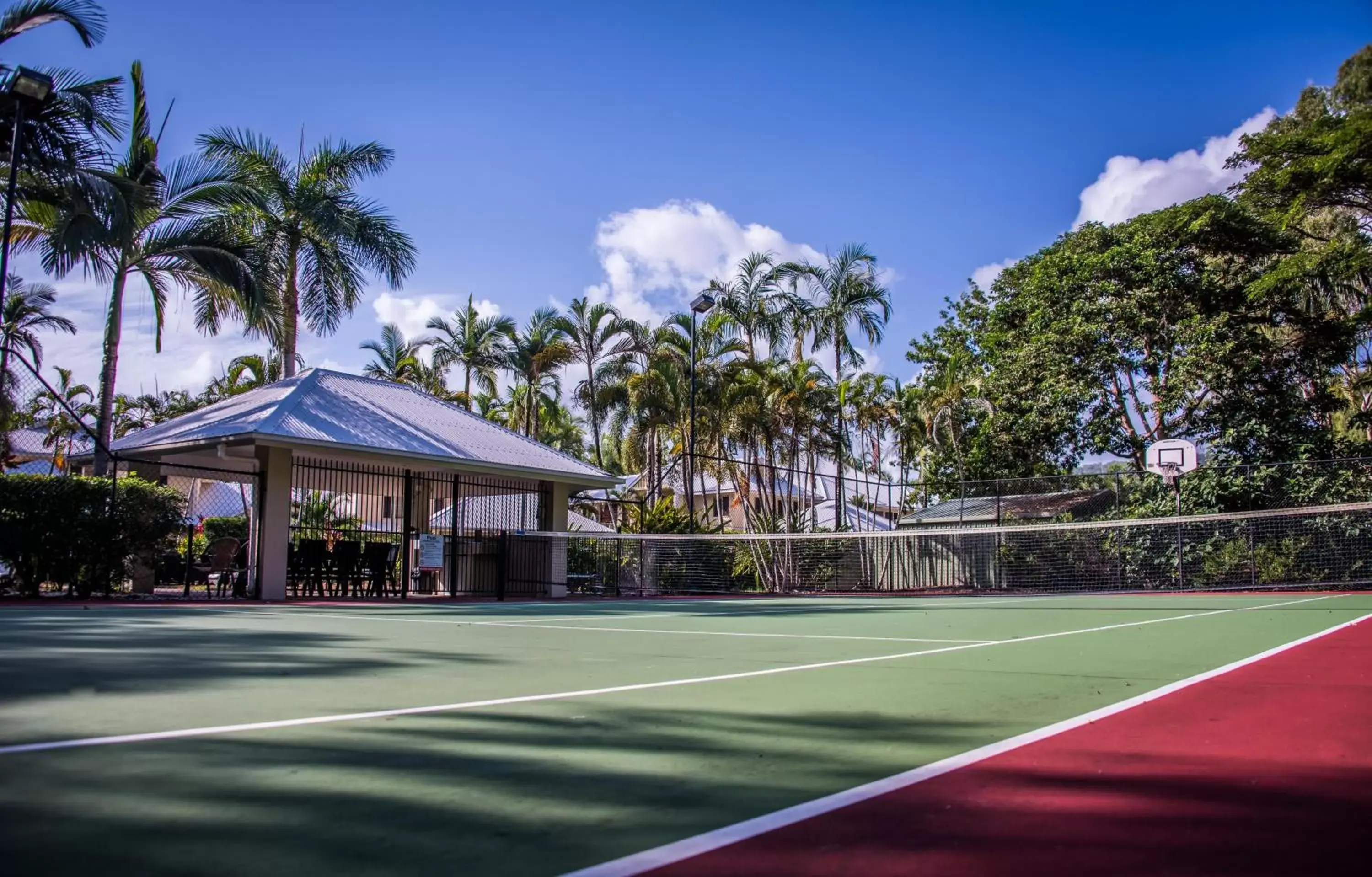 Tennis court, Property Building in Paradise Links Resort Port Douglas