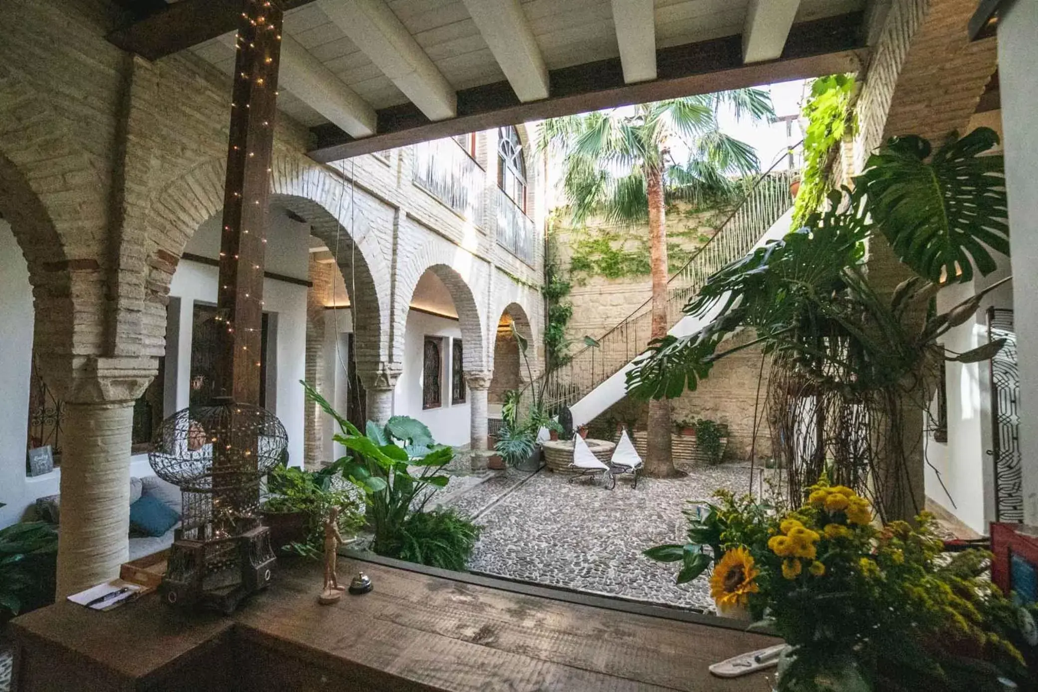 Patio in Hotel Boutique Patio del Posadero