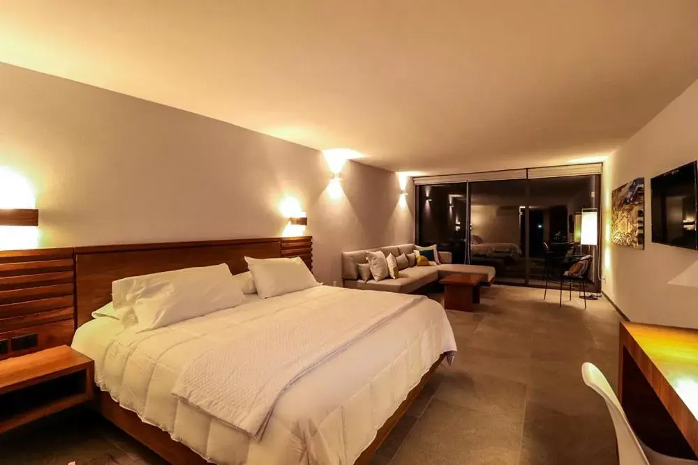 Bed in Villa Internacional Hotel & Club