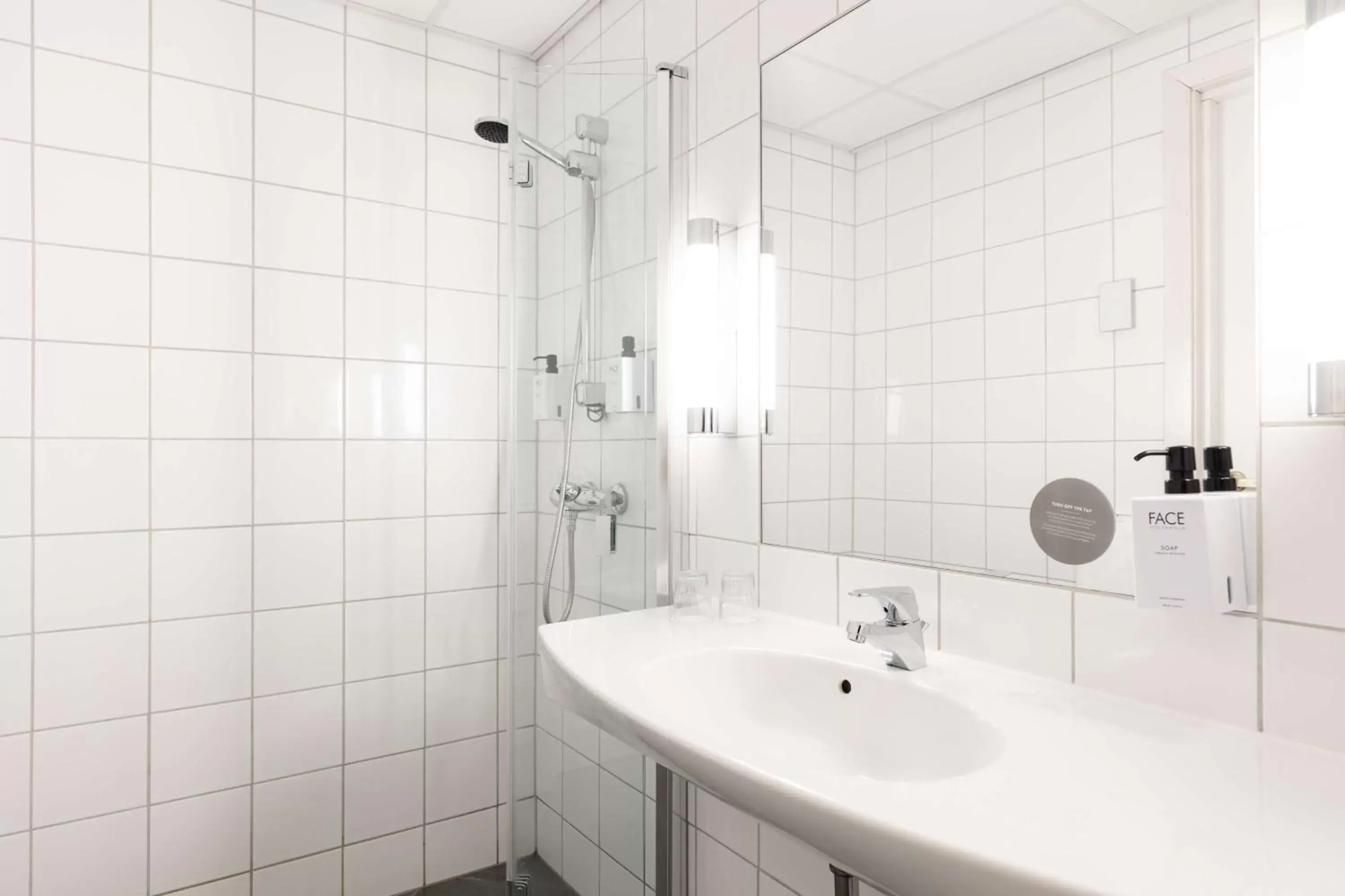 Bathroom in Scandic Alexandra Molde