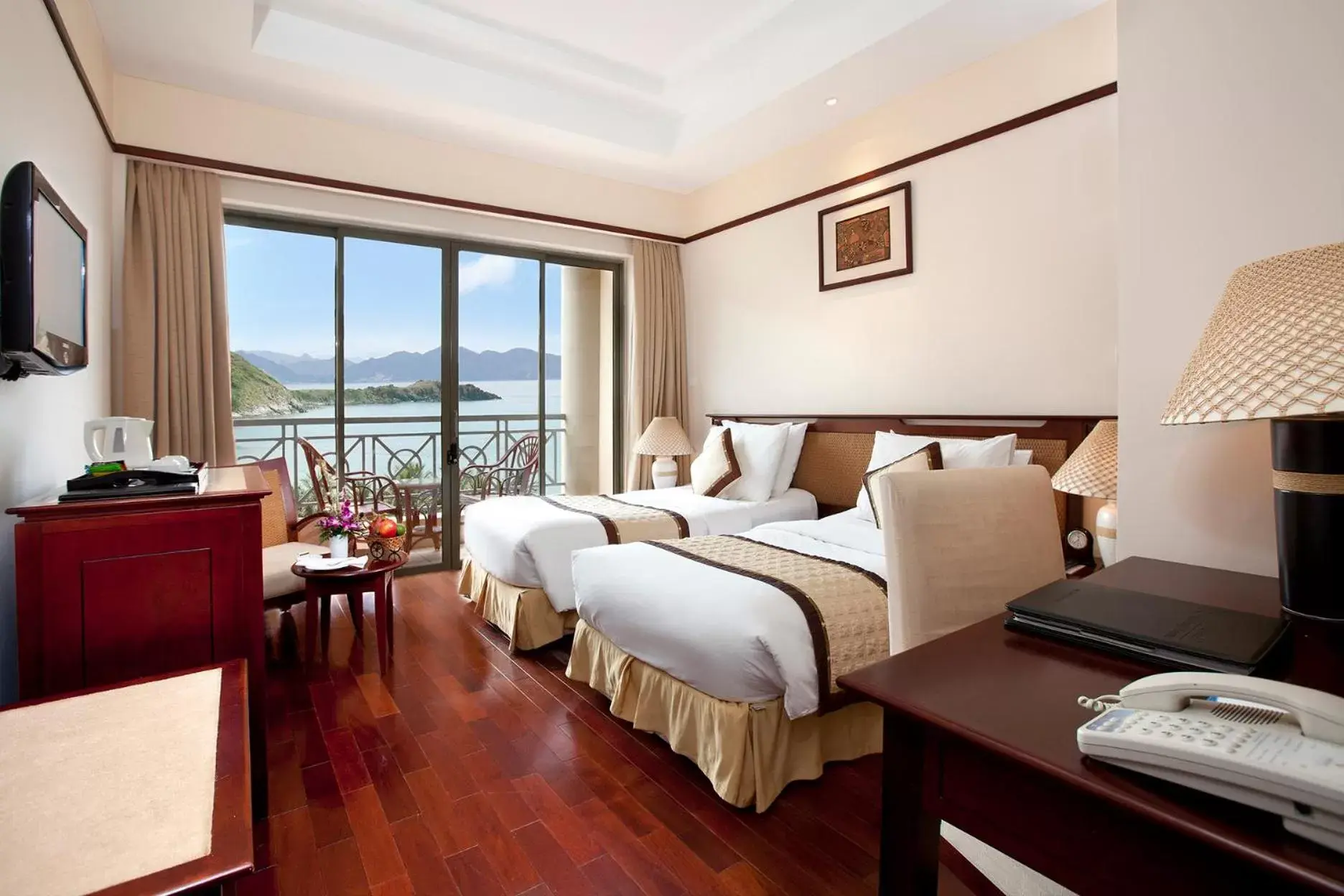 Bedroom in Vinpearl Resort Nha Trang