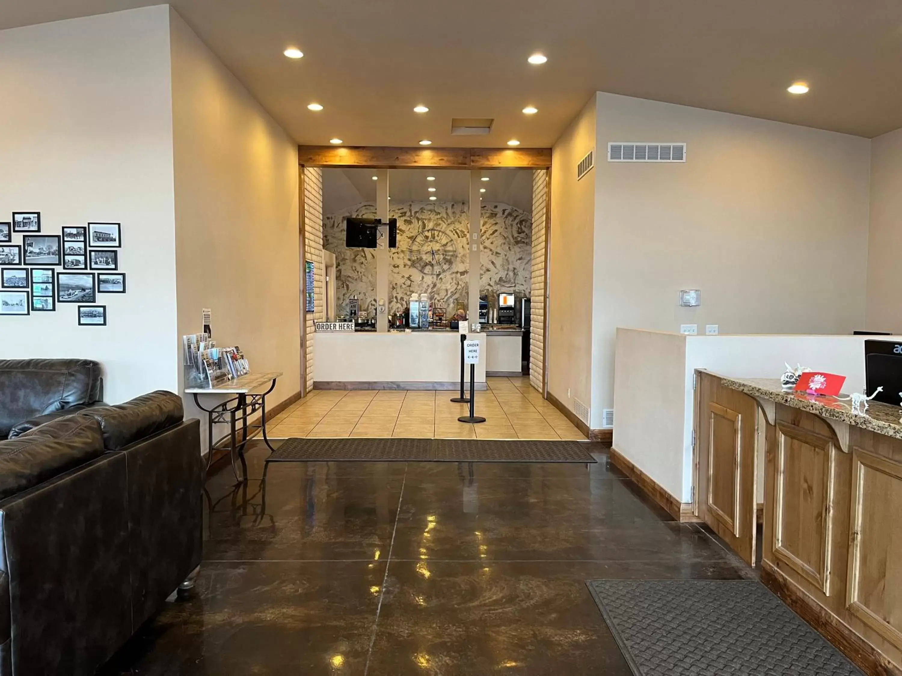 Lobby or reception in Dinosaur Inn & Suites Lobby or reception in Dinosaur Inn & Suites