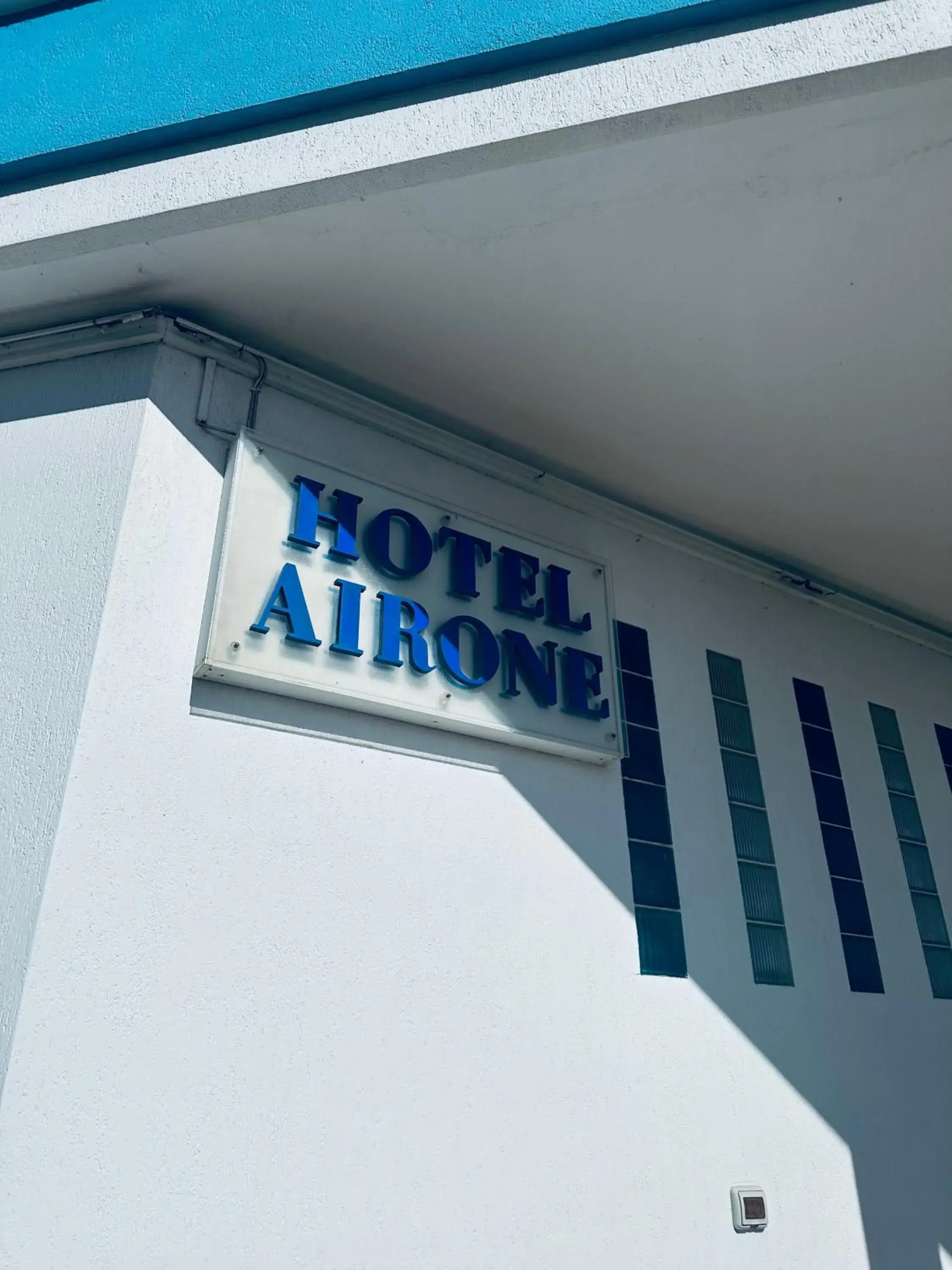 Property Logo/Sign in Hotel Airone