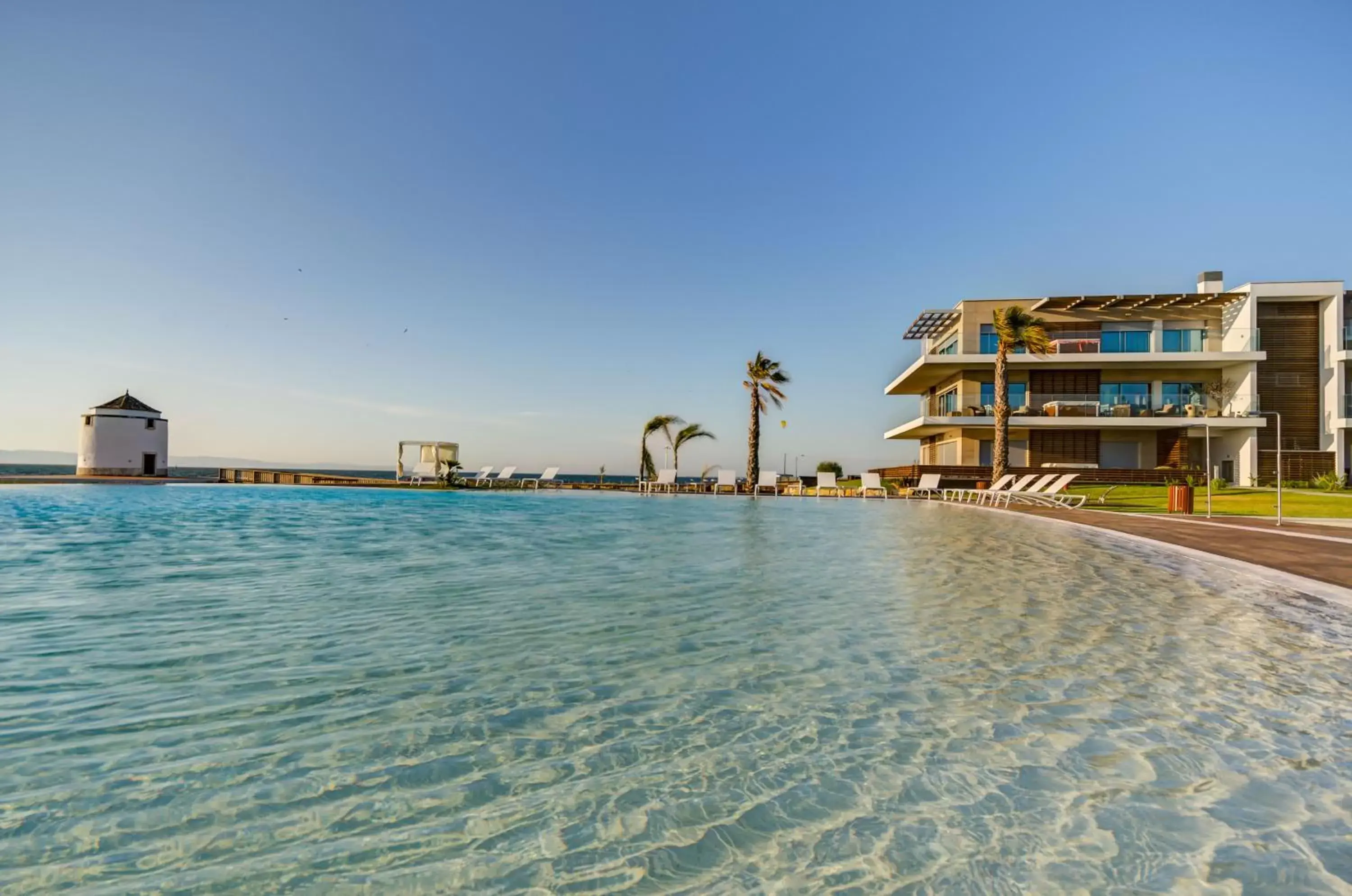Property building, Swimming Pool in Praia do Sal Resort