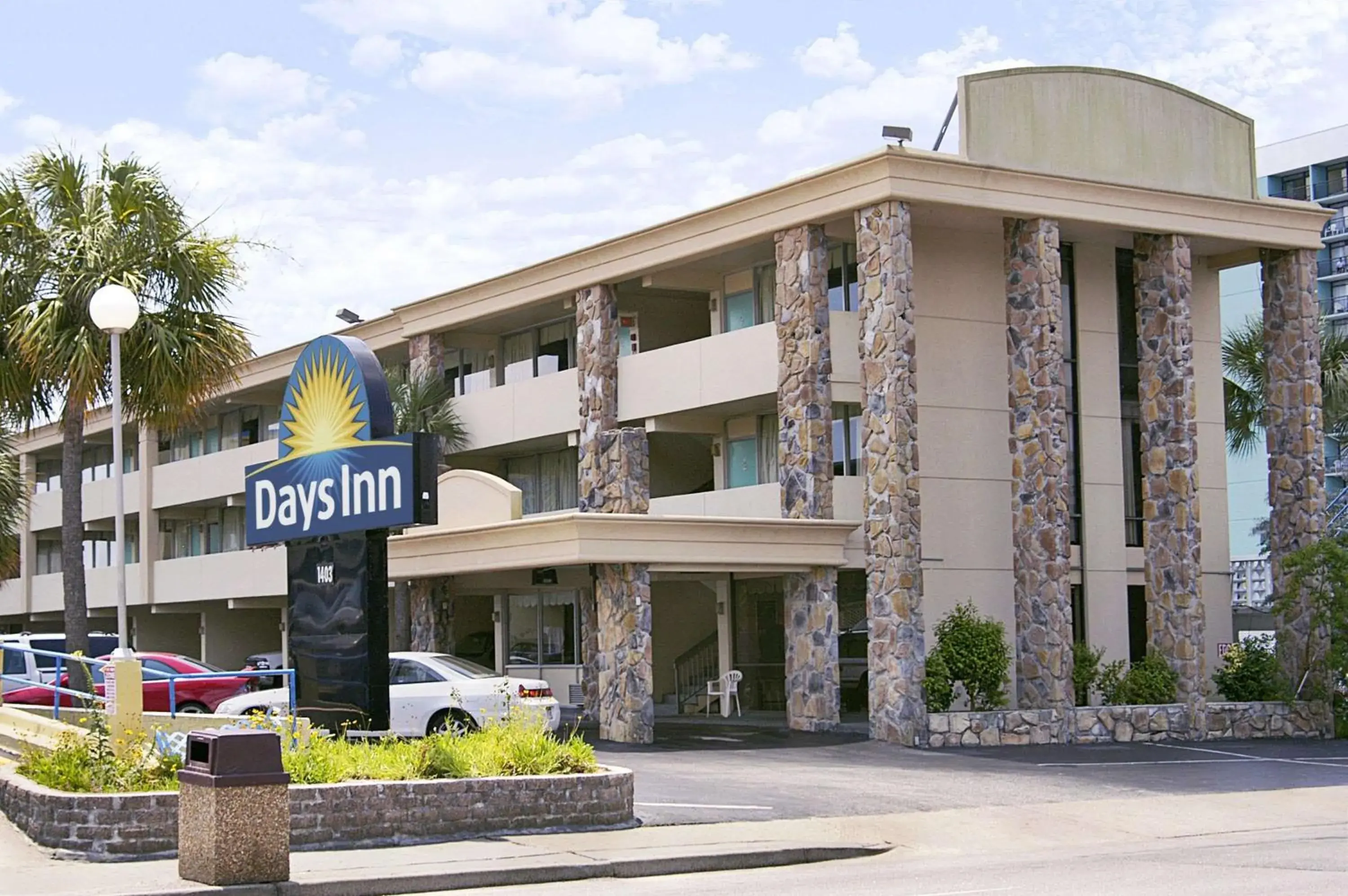 Property building in Days Inn by Wyndham Myrtle Beach-Beach Front