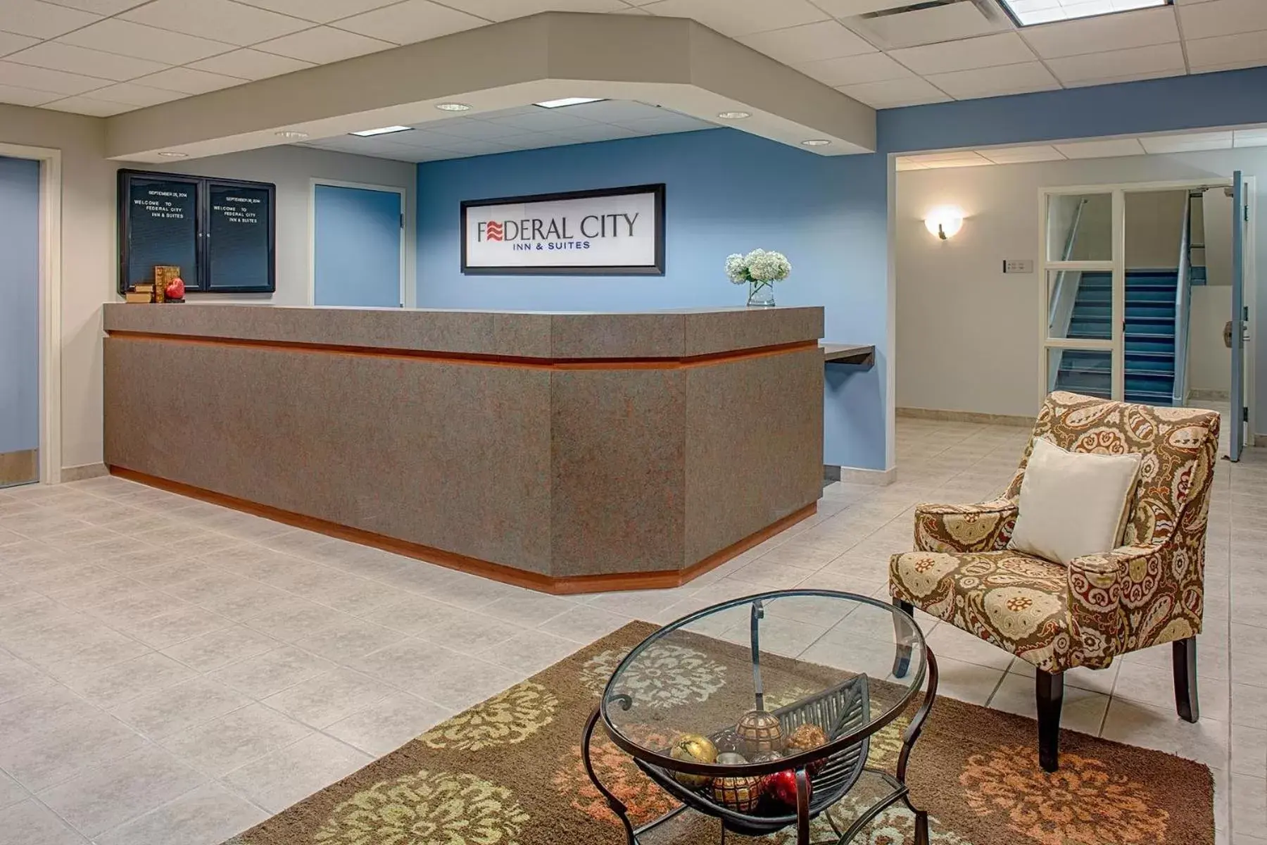 Lobby or reception, Lobby/Reception in Federal City Inn & Suites