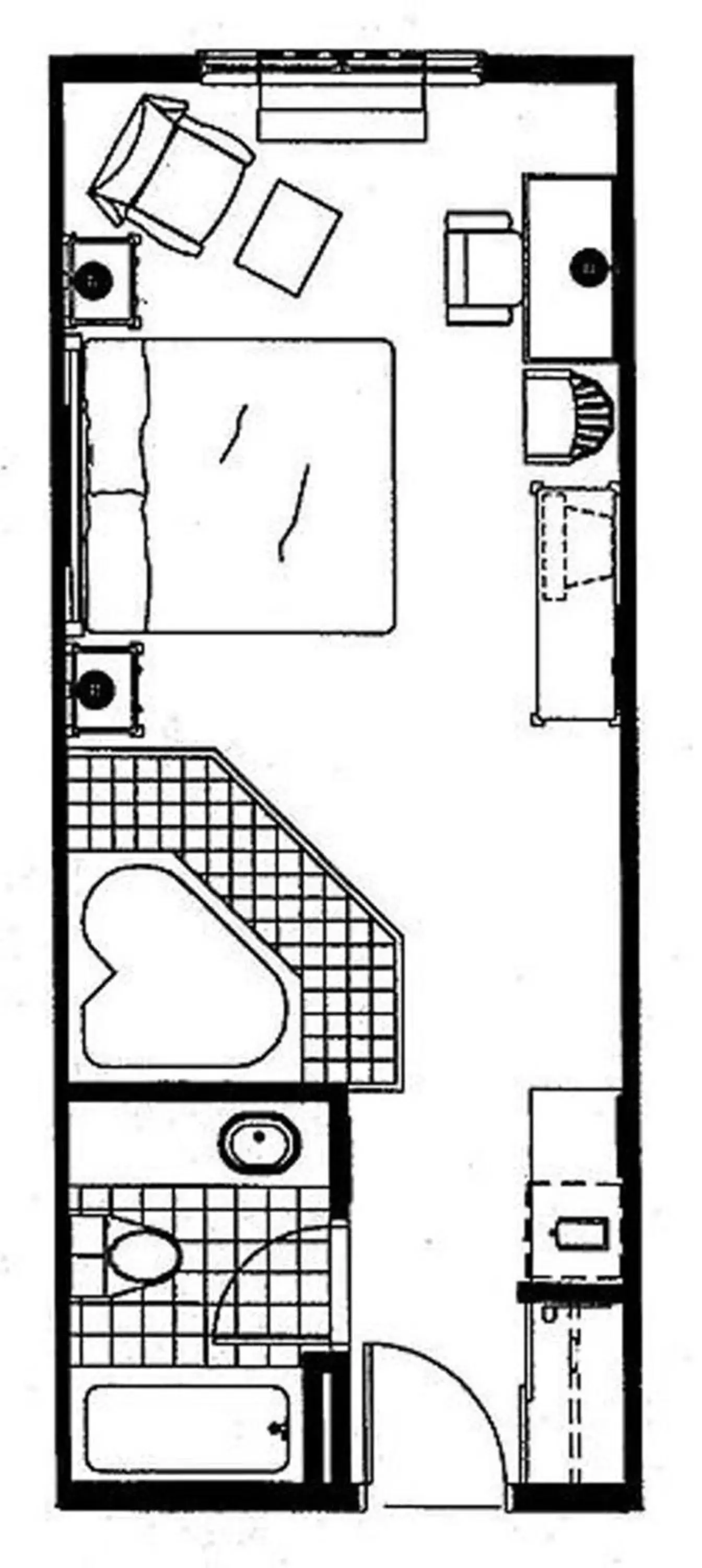 Floor Plan in Country Inn & Suites by Radisson, St. Petersburg - Clearwater, FL