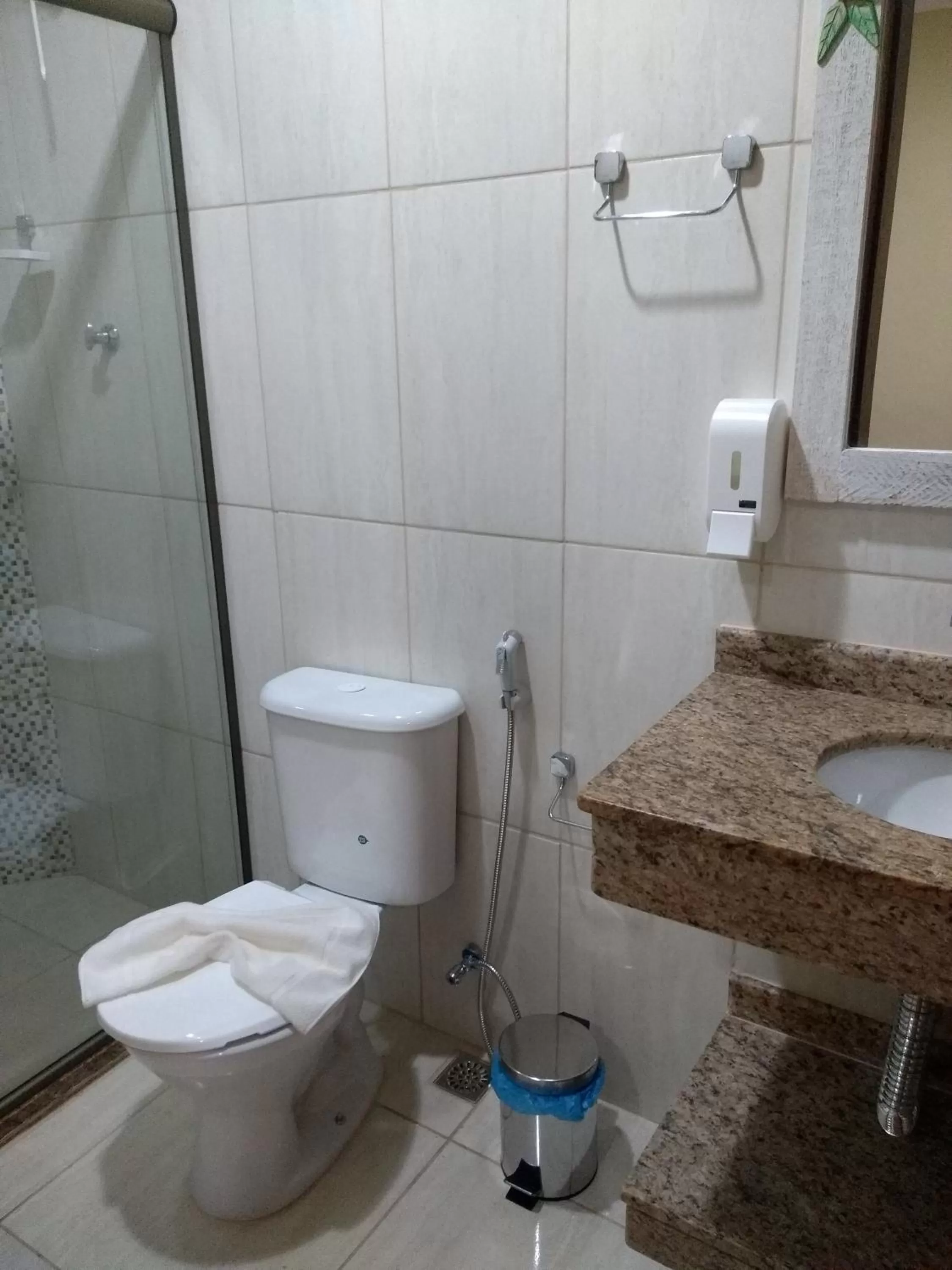 Bathroom in Pousada Solar da Serra