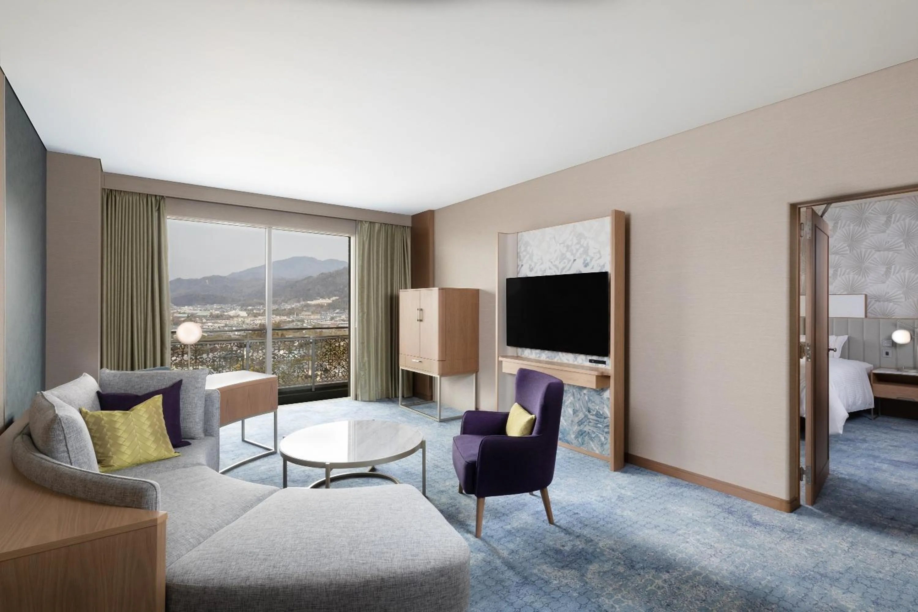 Photo of the whole room in The Westin Miyako Kyoto