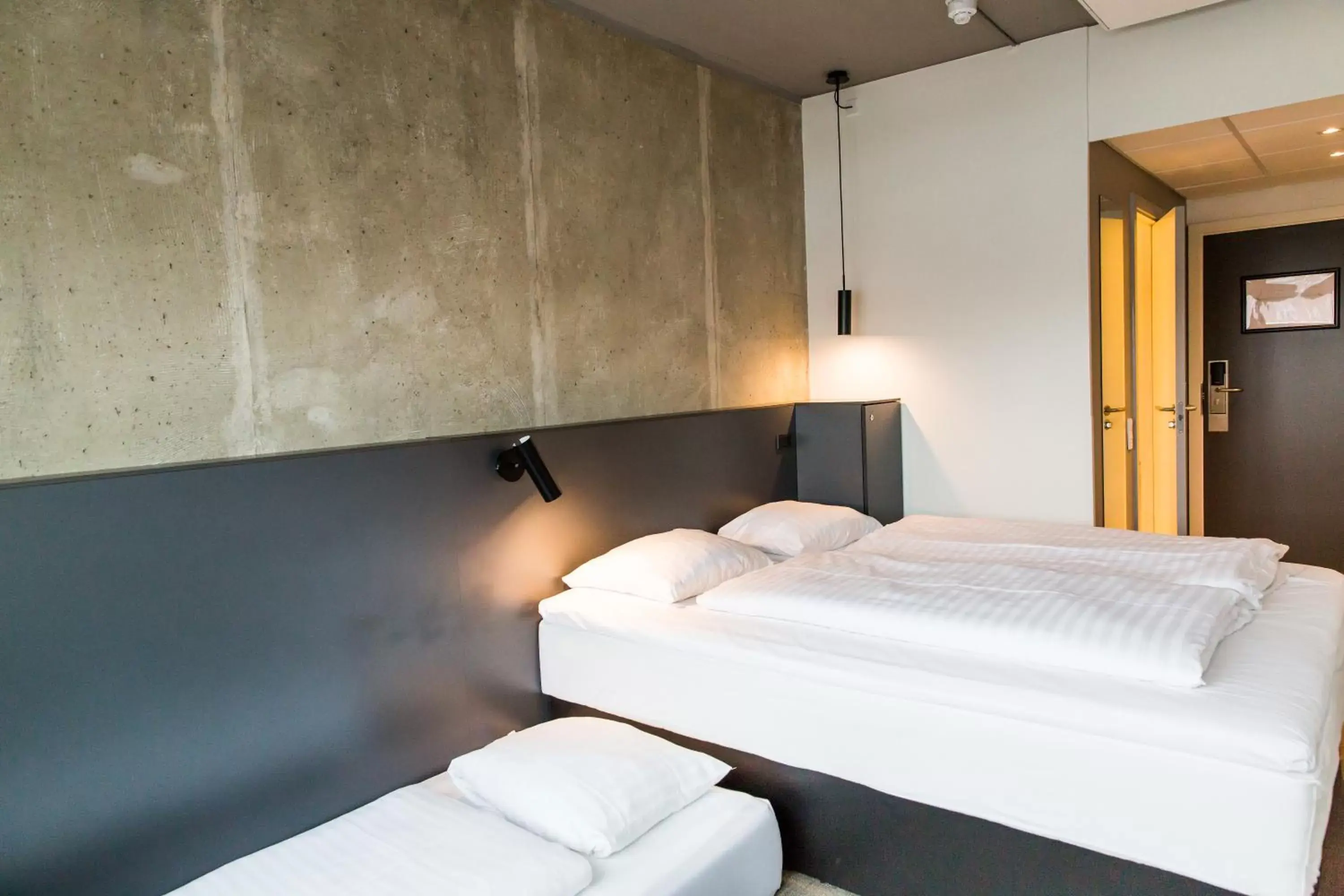 Bedroom, Bed in Zleep Hotel Aarhus Viby