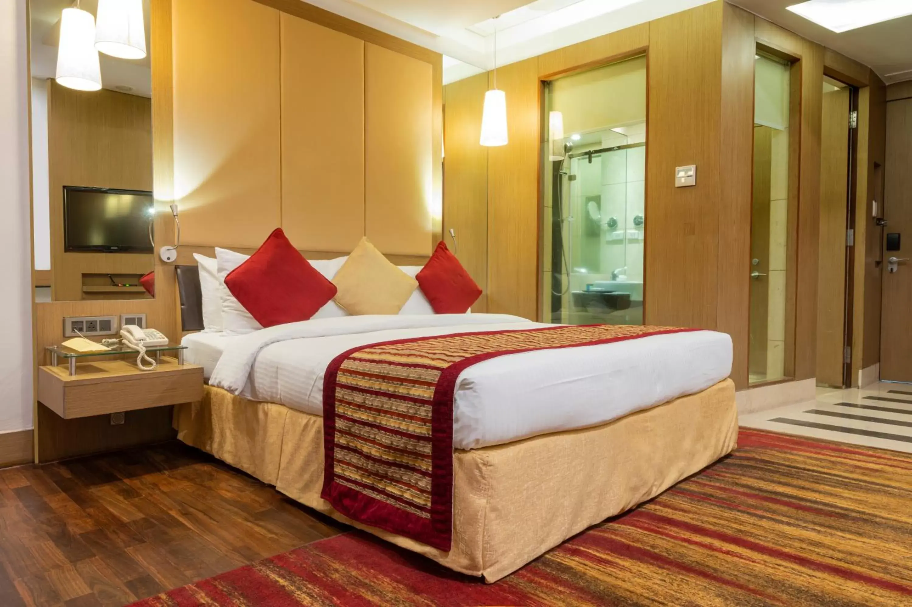 Bed in Radisson Hotel Kathmandu