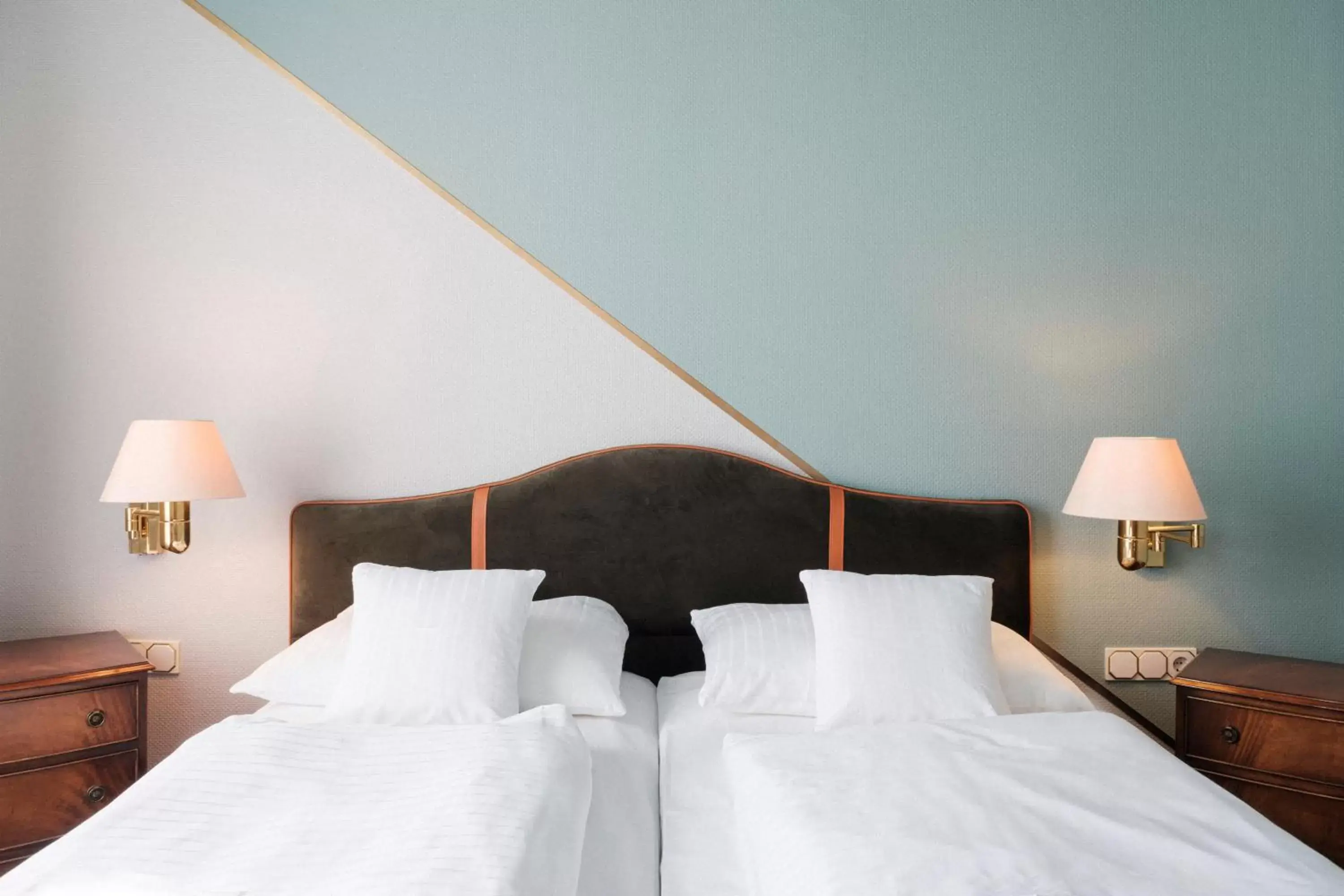 Bed in Hotel Haus Duden Bed in Hotel Haus Duden