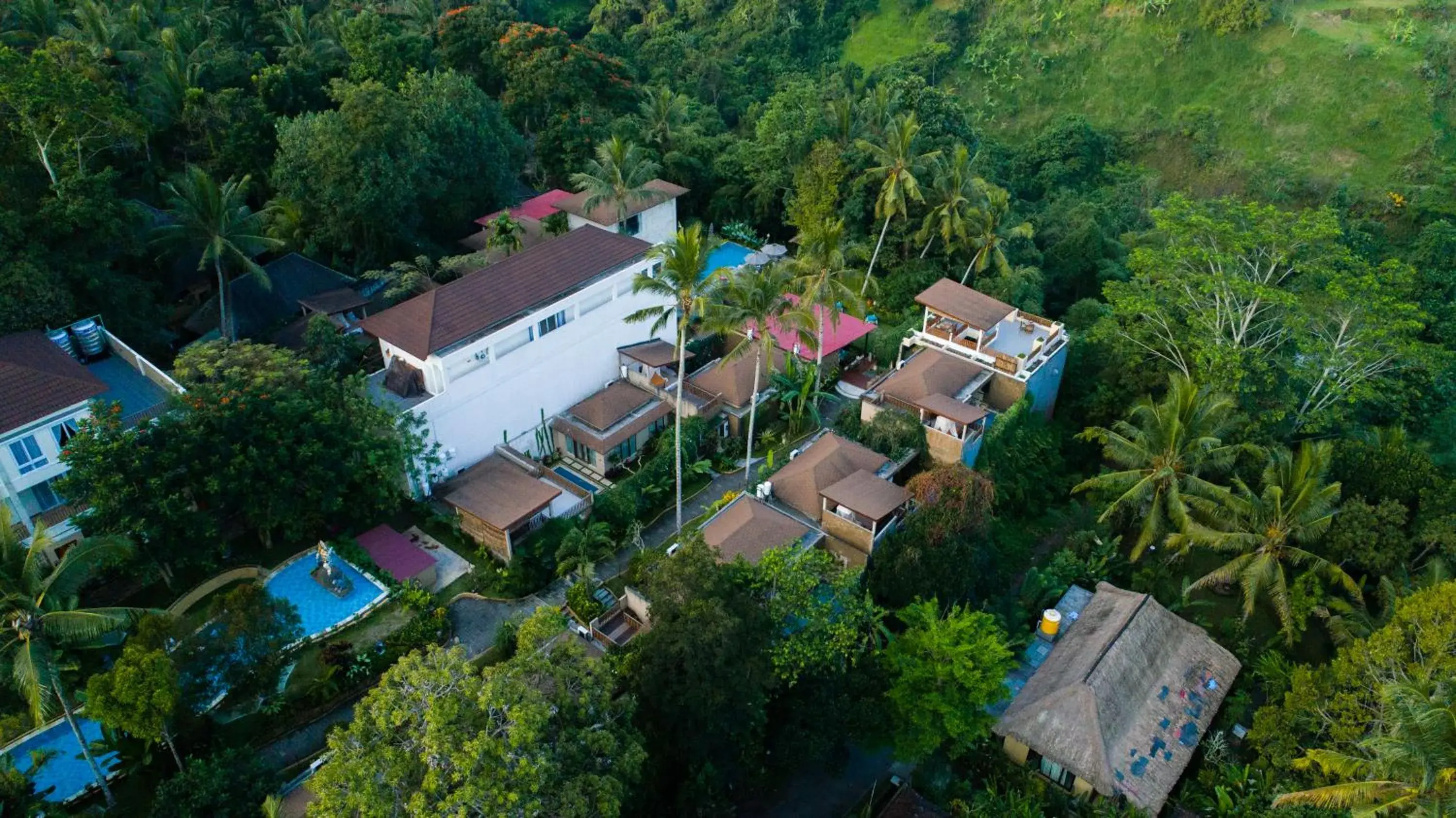 Property building, Bird's-eye View in Ashoka Tree Resort at Tanggayuda