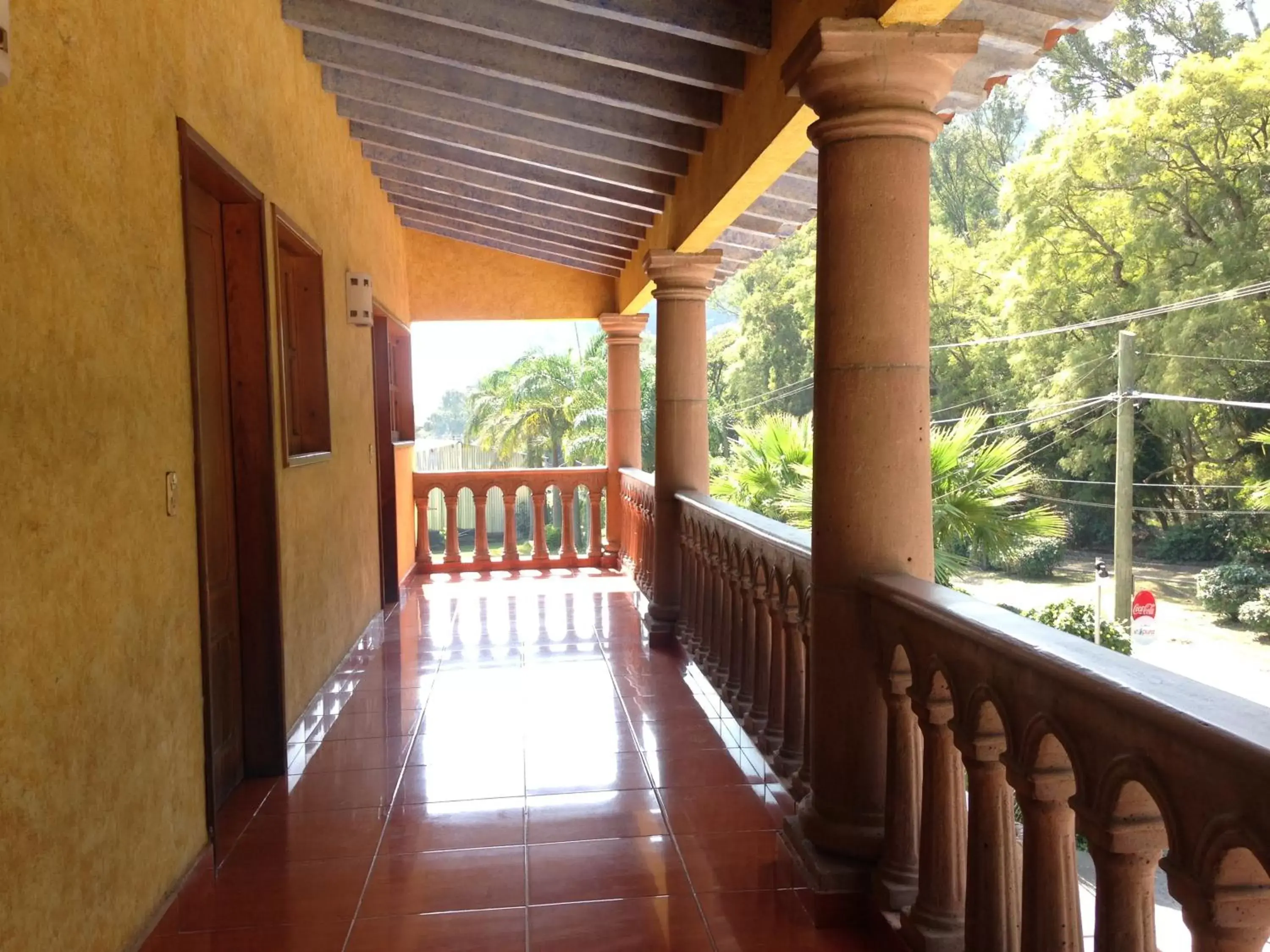 Balcony/Terrace in Hospedaje Ornelas